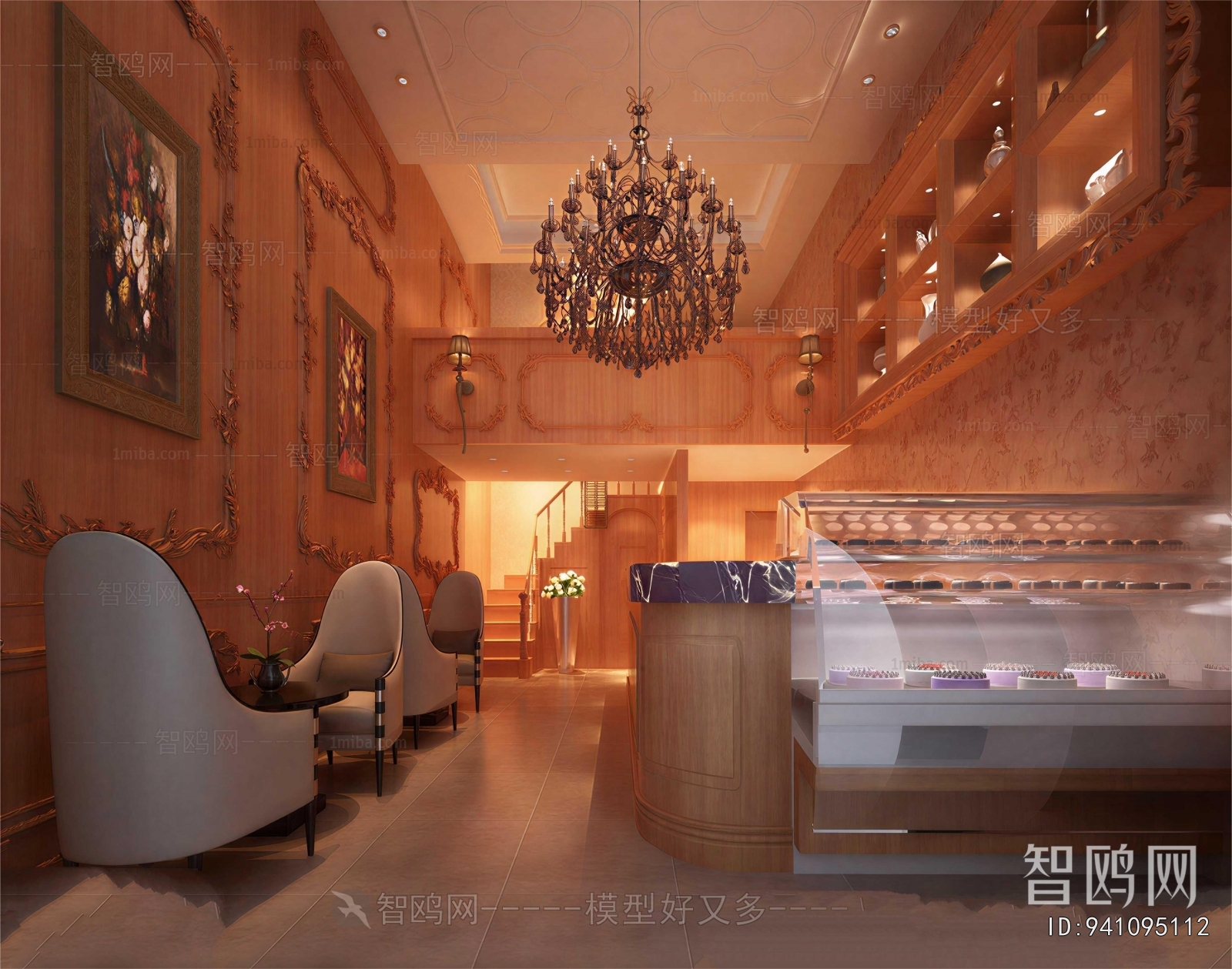 Simple European Style Restaurant