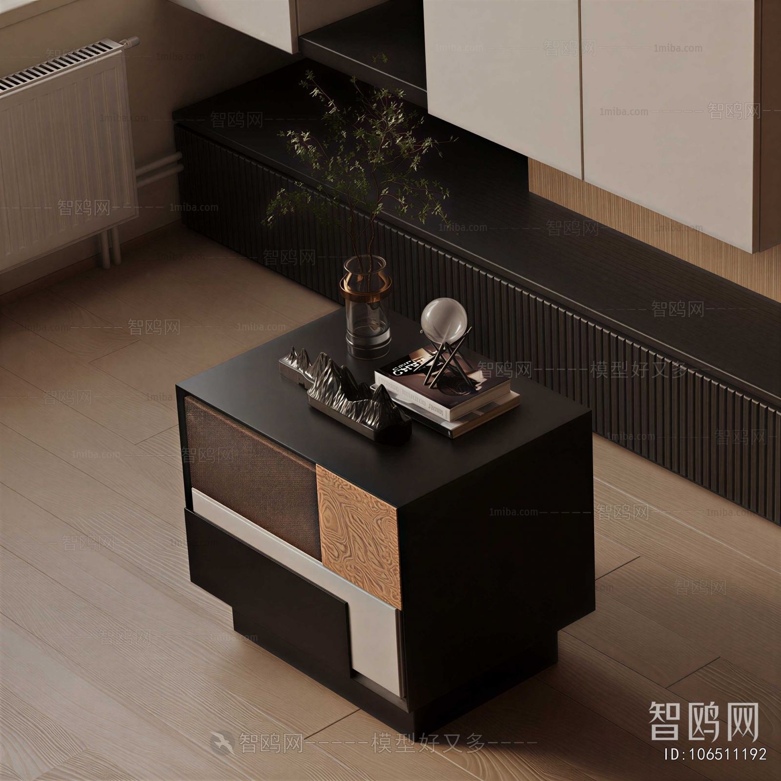 Modern Bedside Cupboard