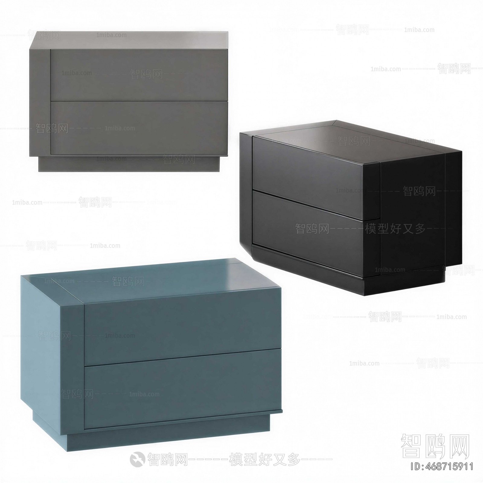 Modern Bedside Cupboard