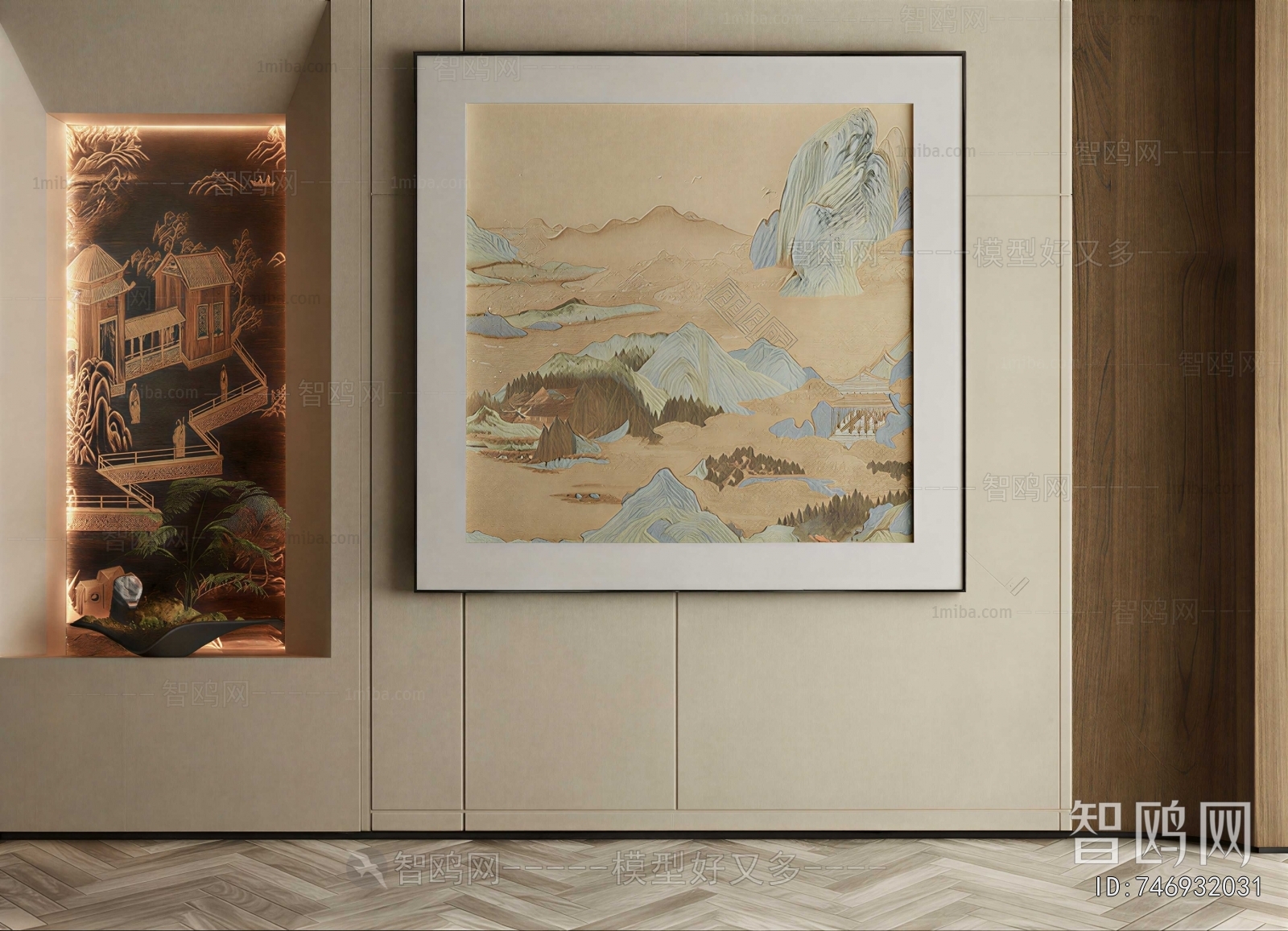 New Chinese Style Painting