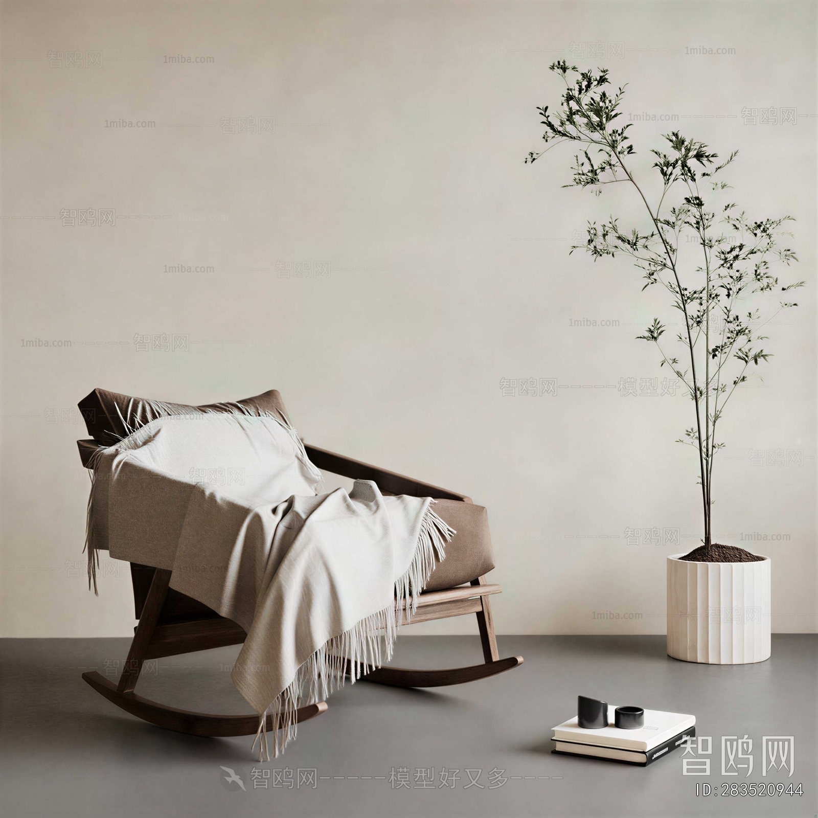 New Chinese Style Rocking Chair