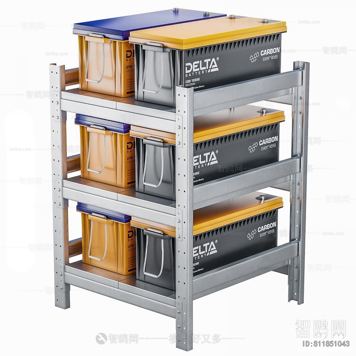 Modern Supermarket Shelf