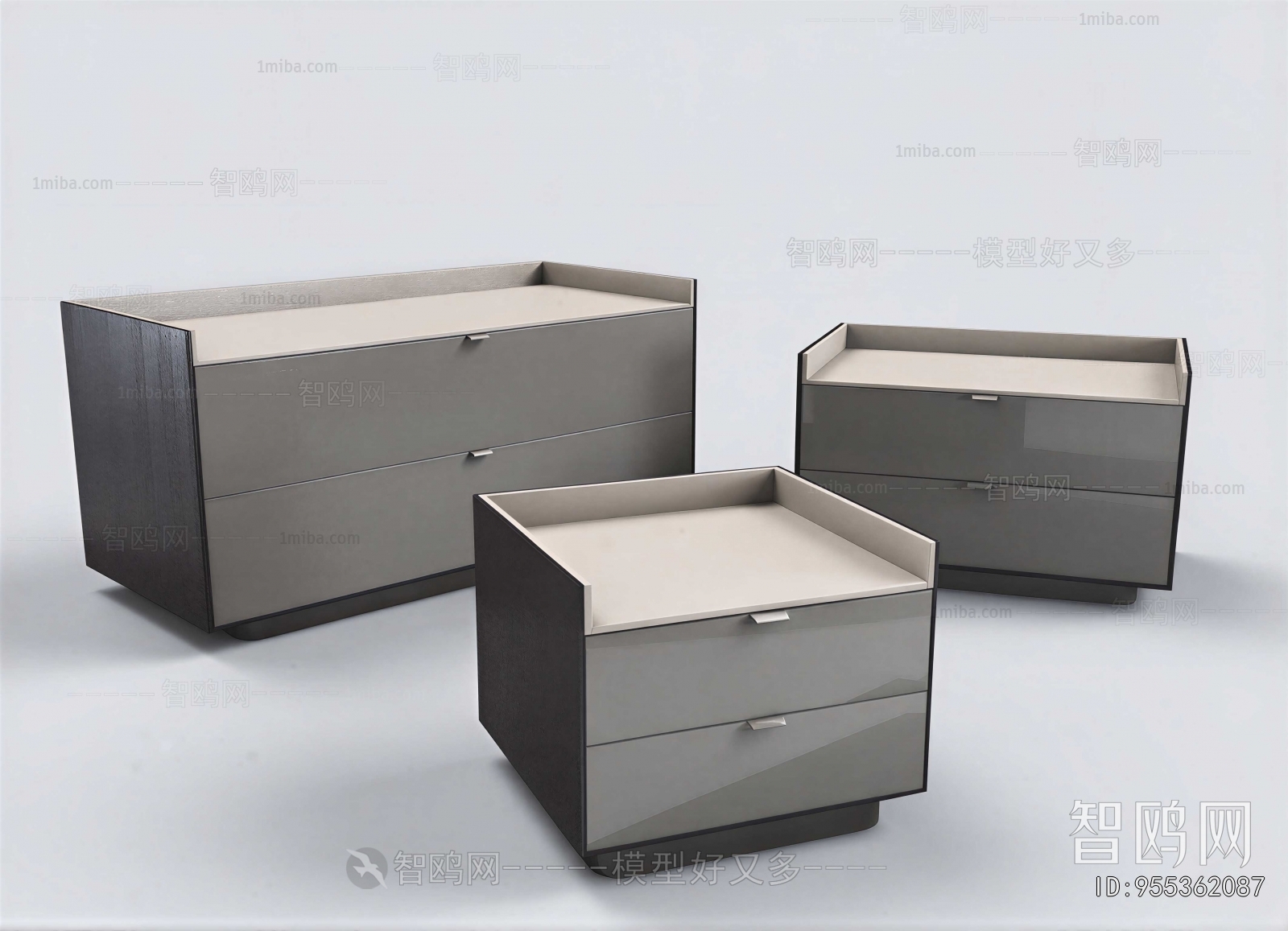 Modern Bedside Cupboard