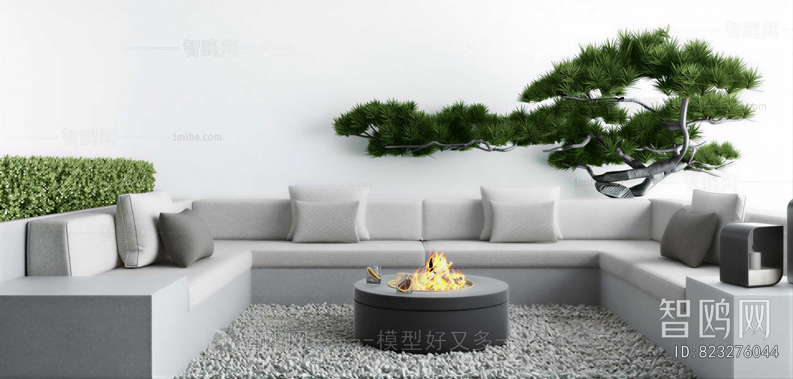Modern Outdoor Sofa