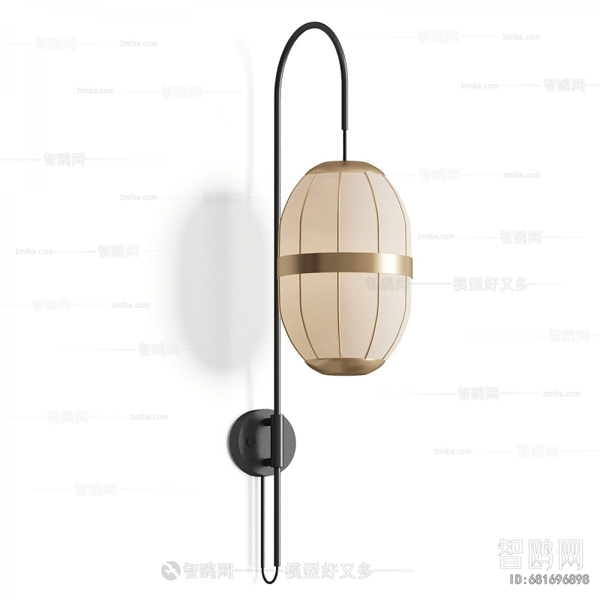 New Chinese Style Wall Lamp