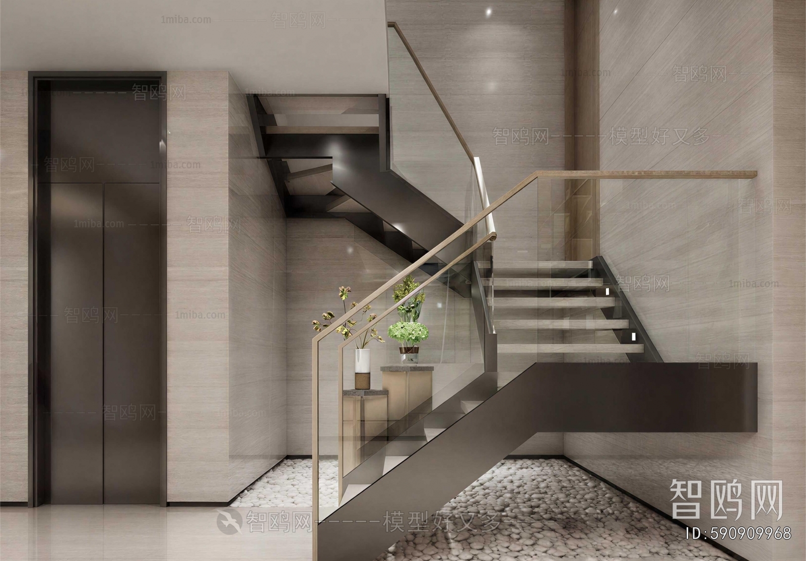 Modern Stairwell