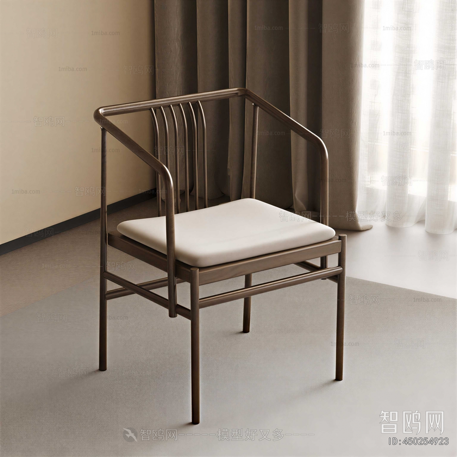 New Chinese Style Lounge Chair