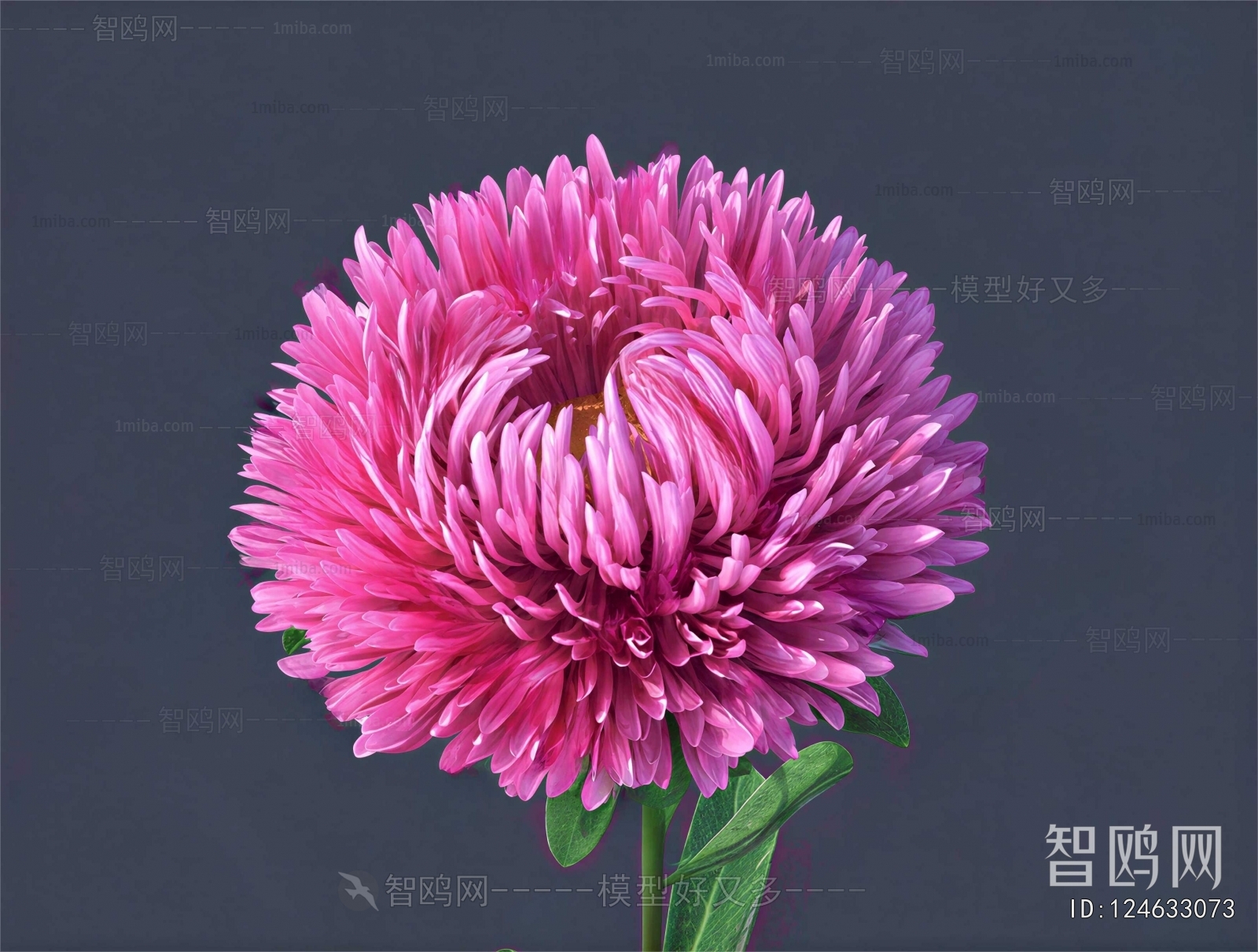 Modern Flowers And Grass