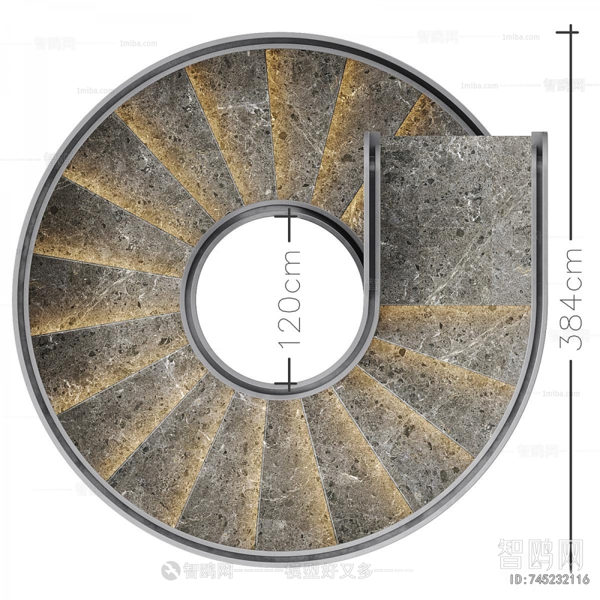 Modern Rotating Staircase