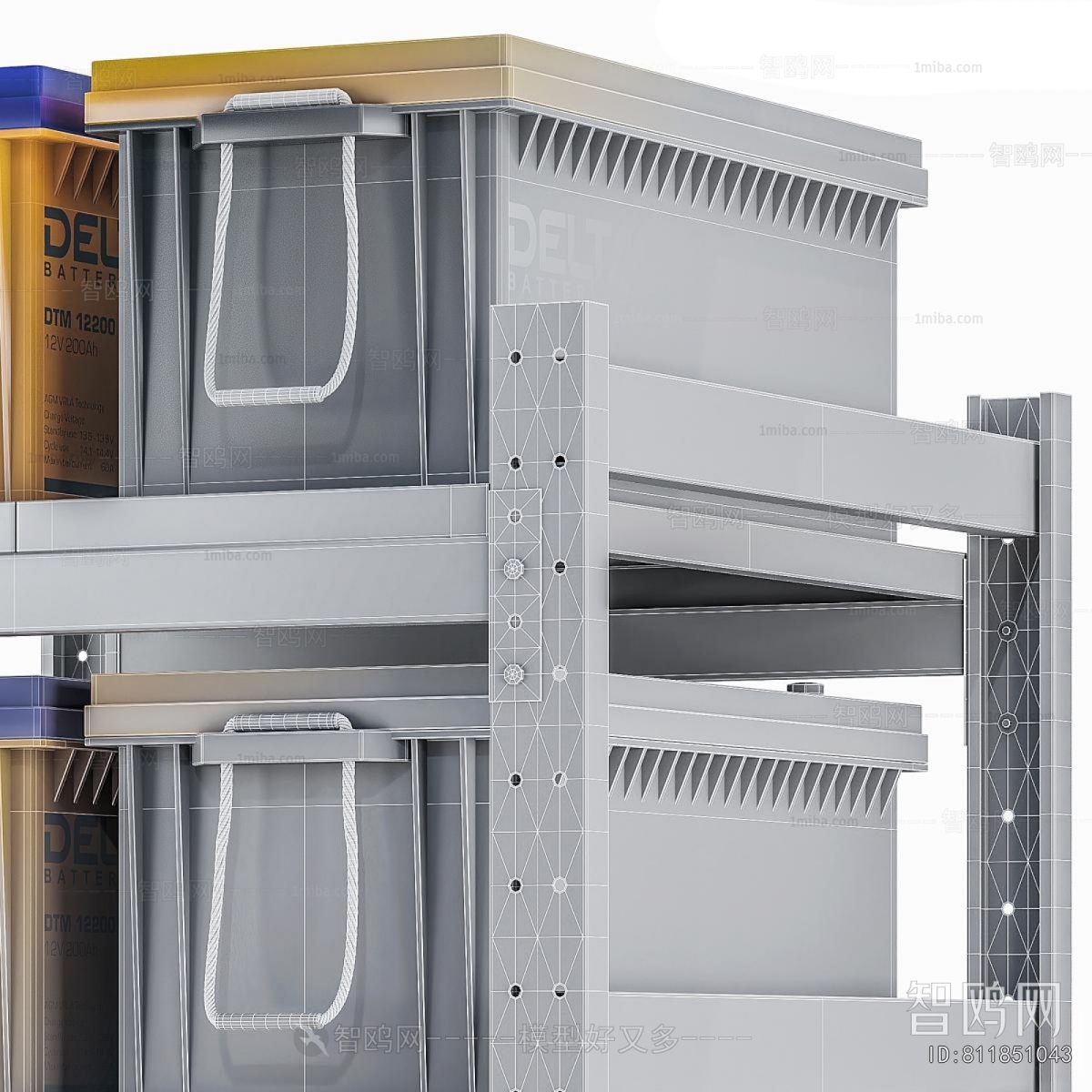 Modern Supermarket Shelf