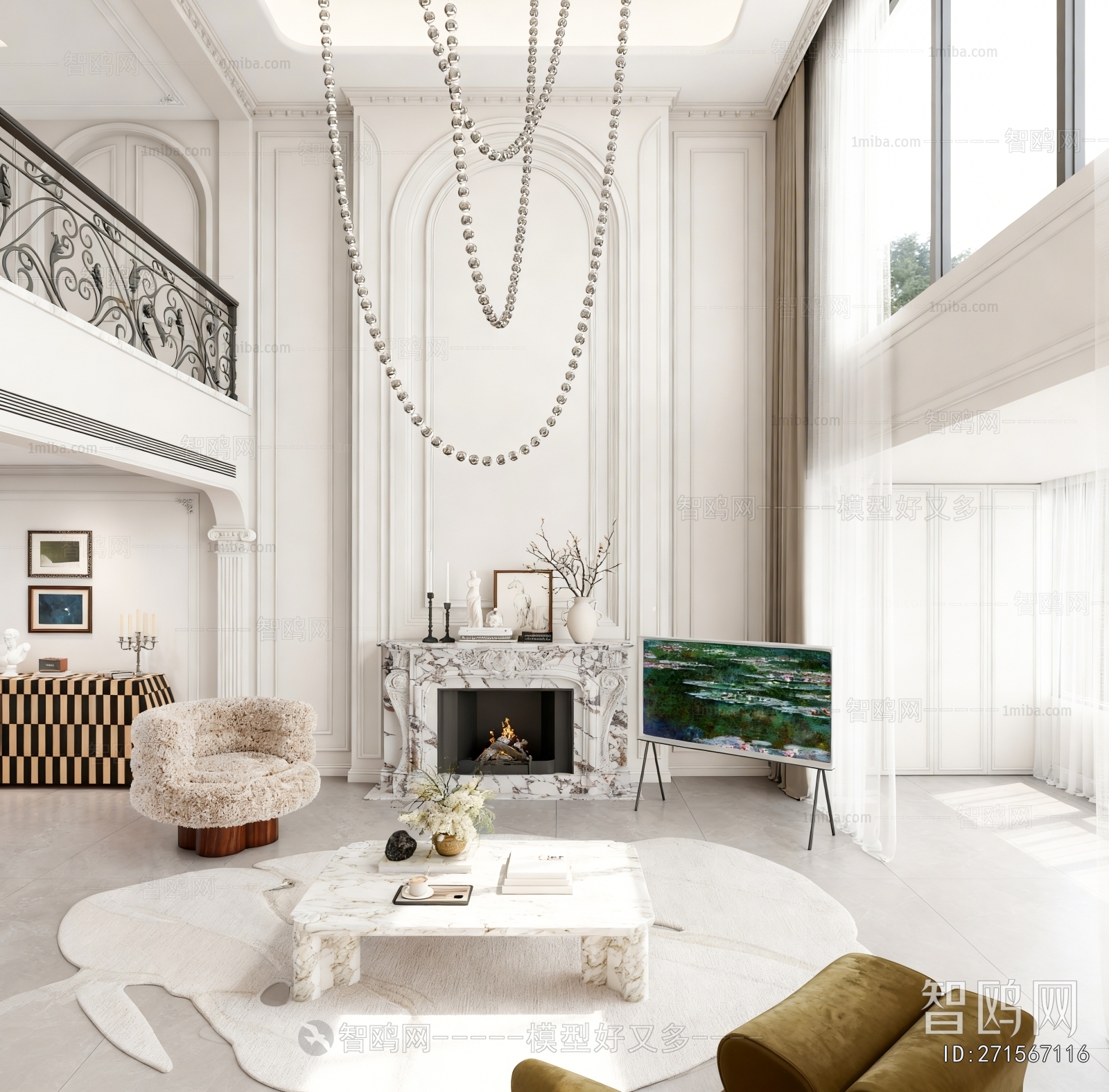 French Style A Living Room