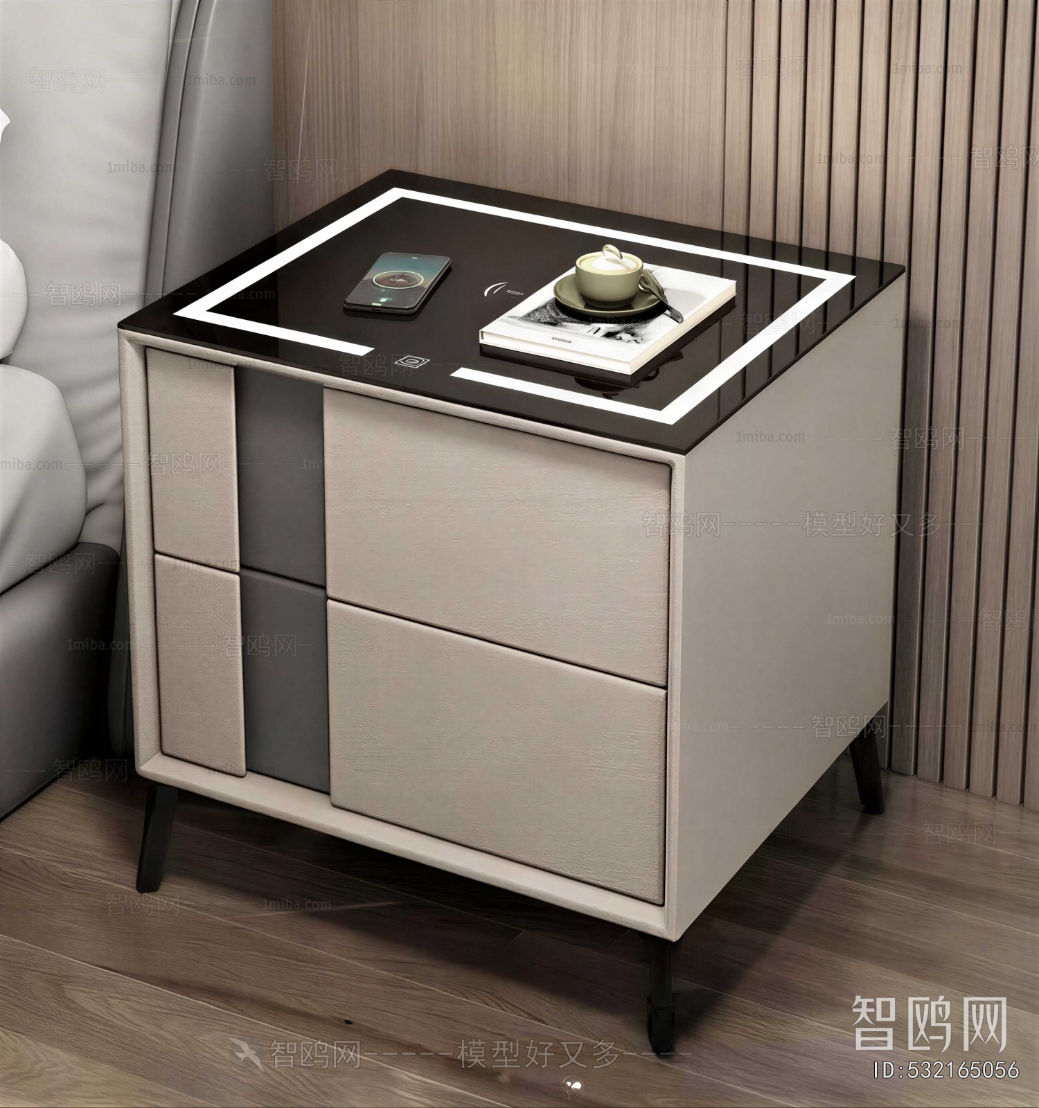 Modern Bedside Cupboard