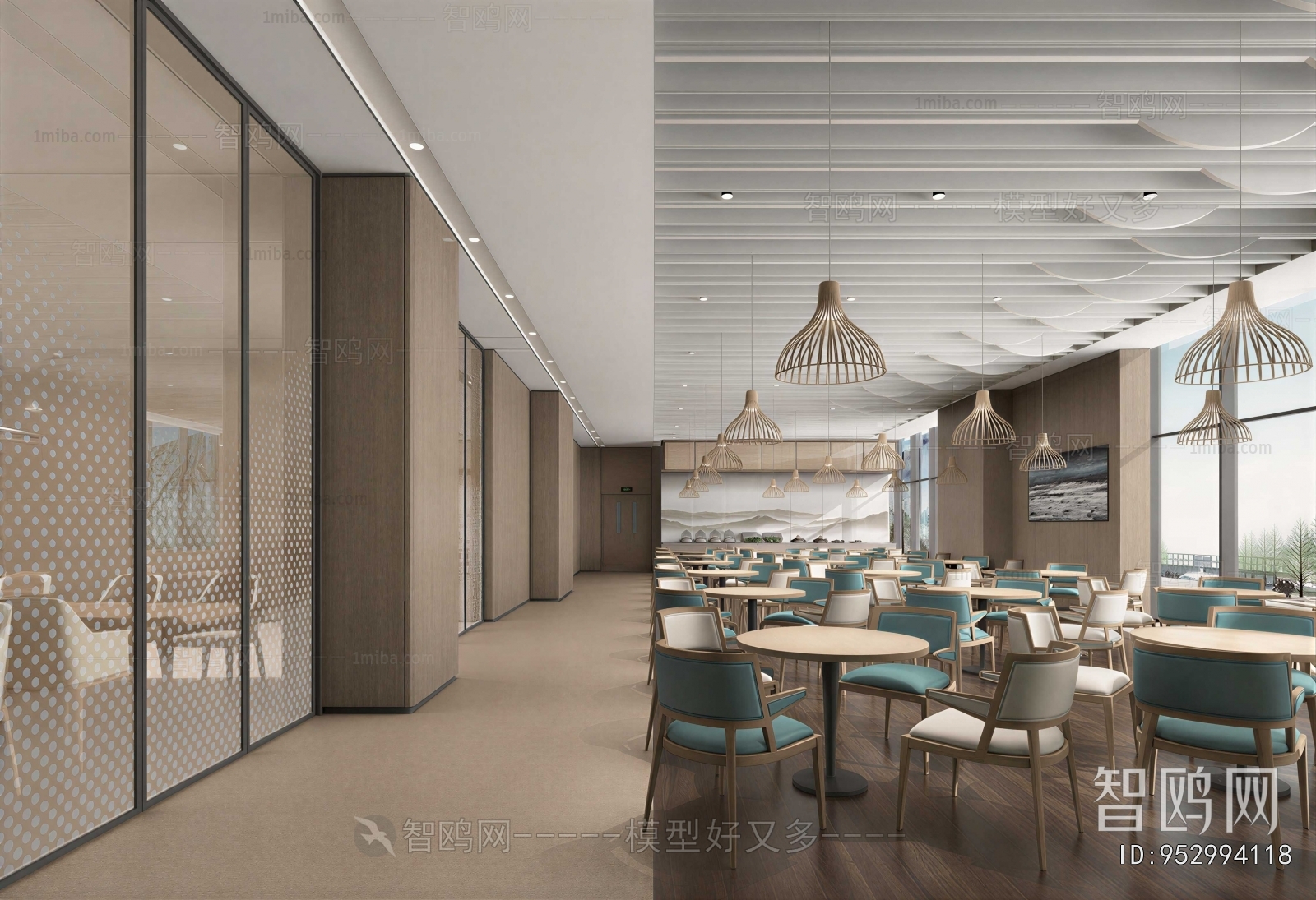 New Chinese Style Cafeteria