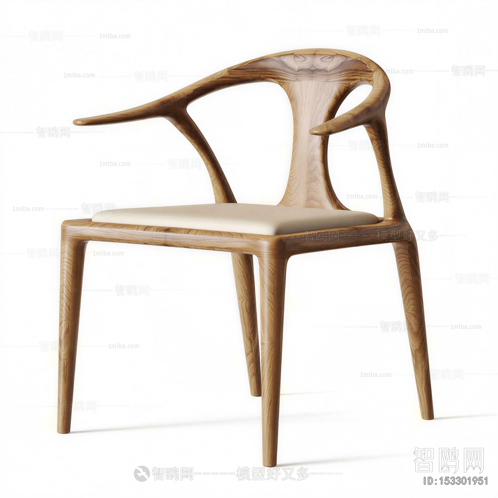 New Chinese Style Lounge Chair