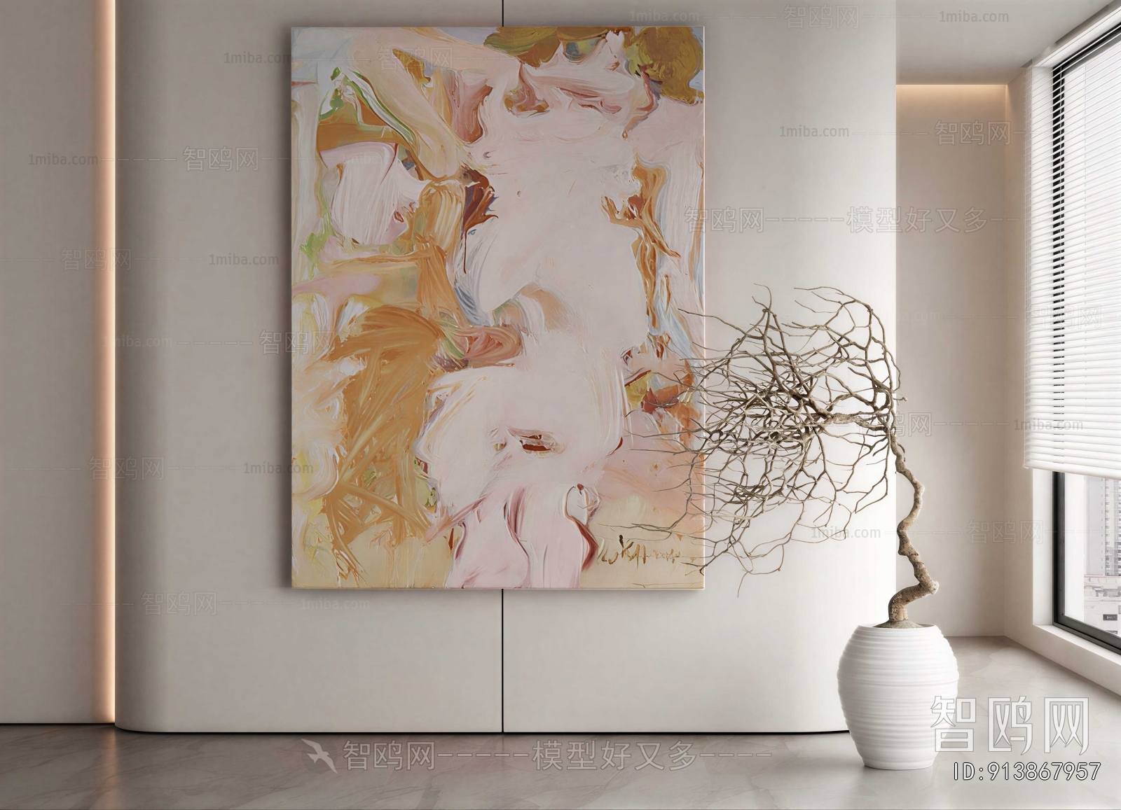 Wabi-sabi Style Painting