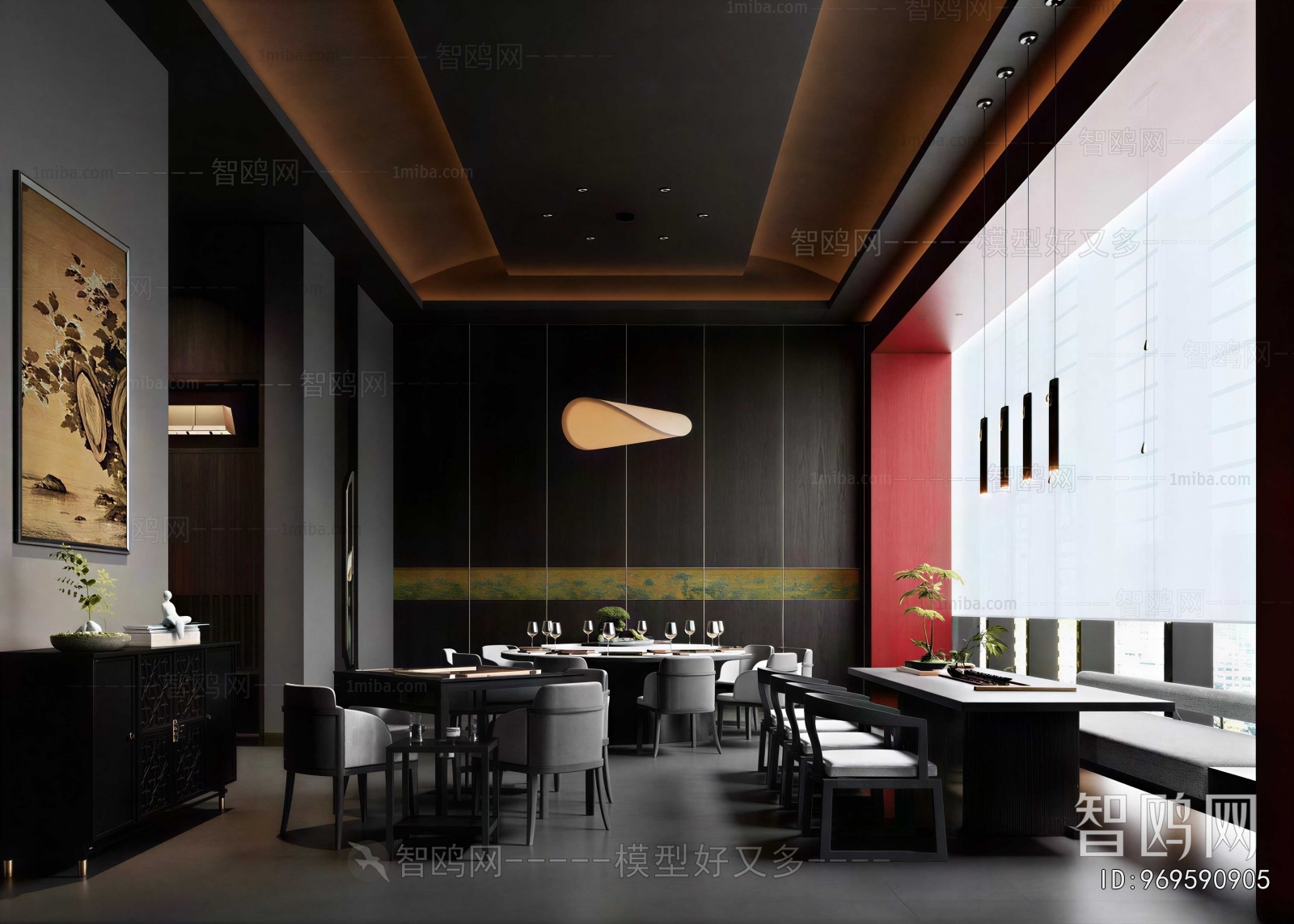 New Chinese Style Restaurant Box