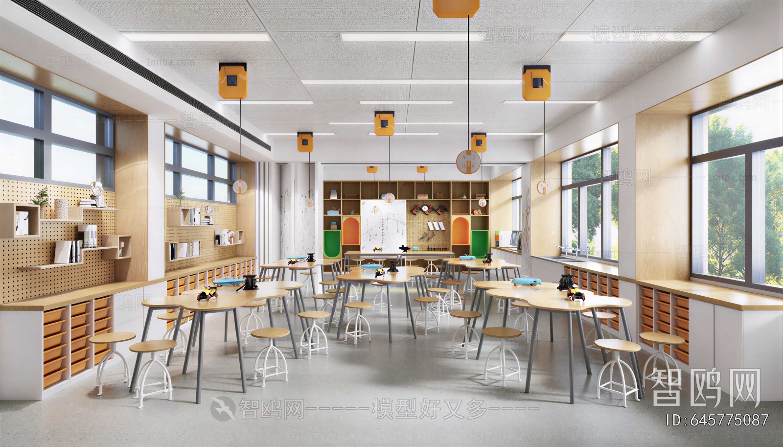 Modern School Classrooms