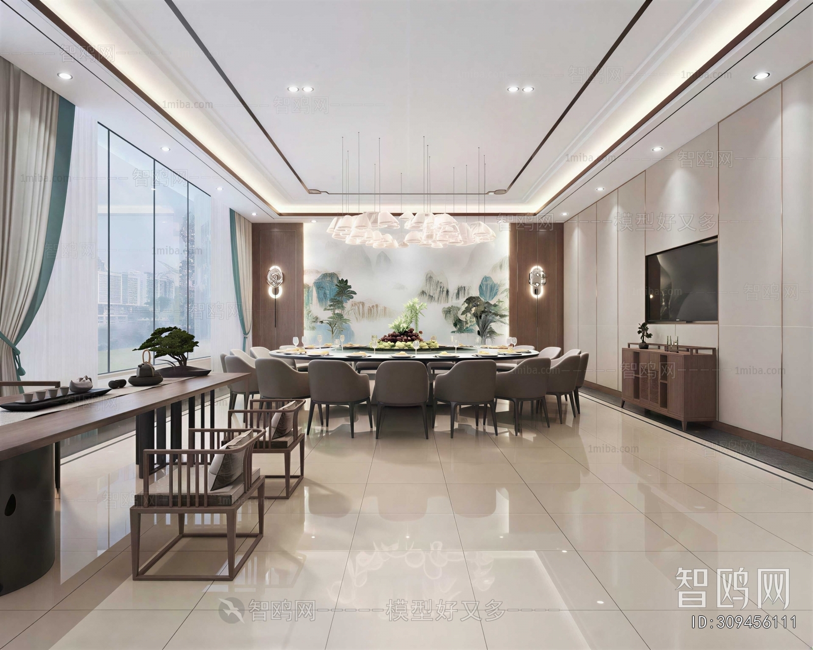 New Chinese Style Restaurant Box