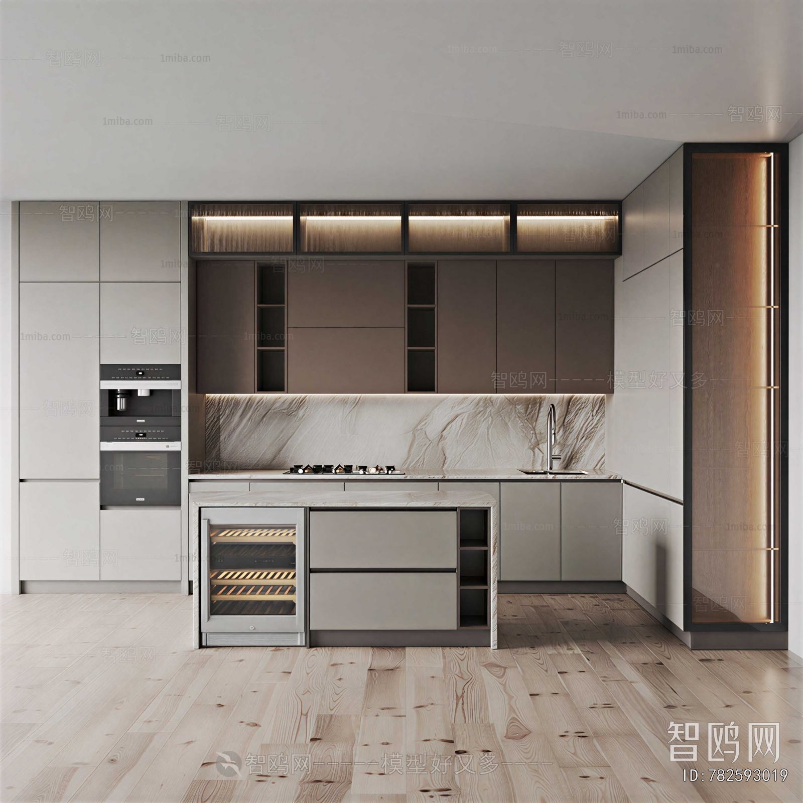 Modern Kitchen Cabinet
