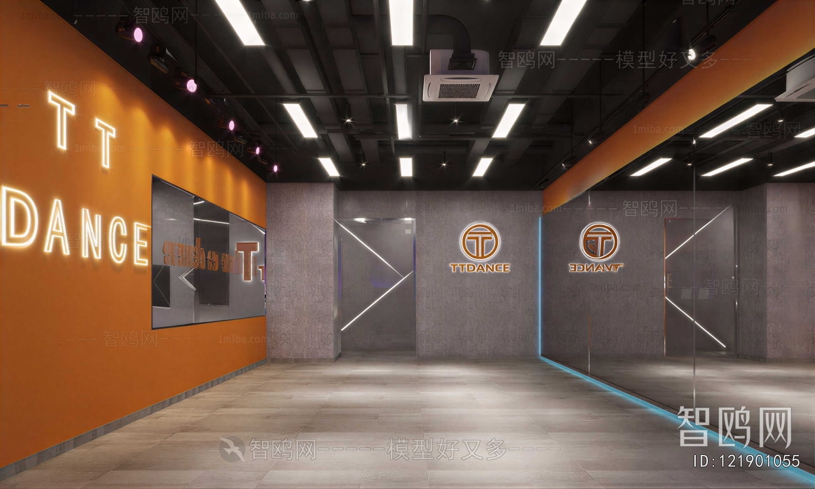 Modern Dance Classroom