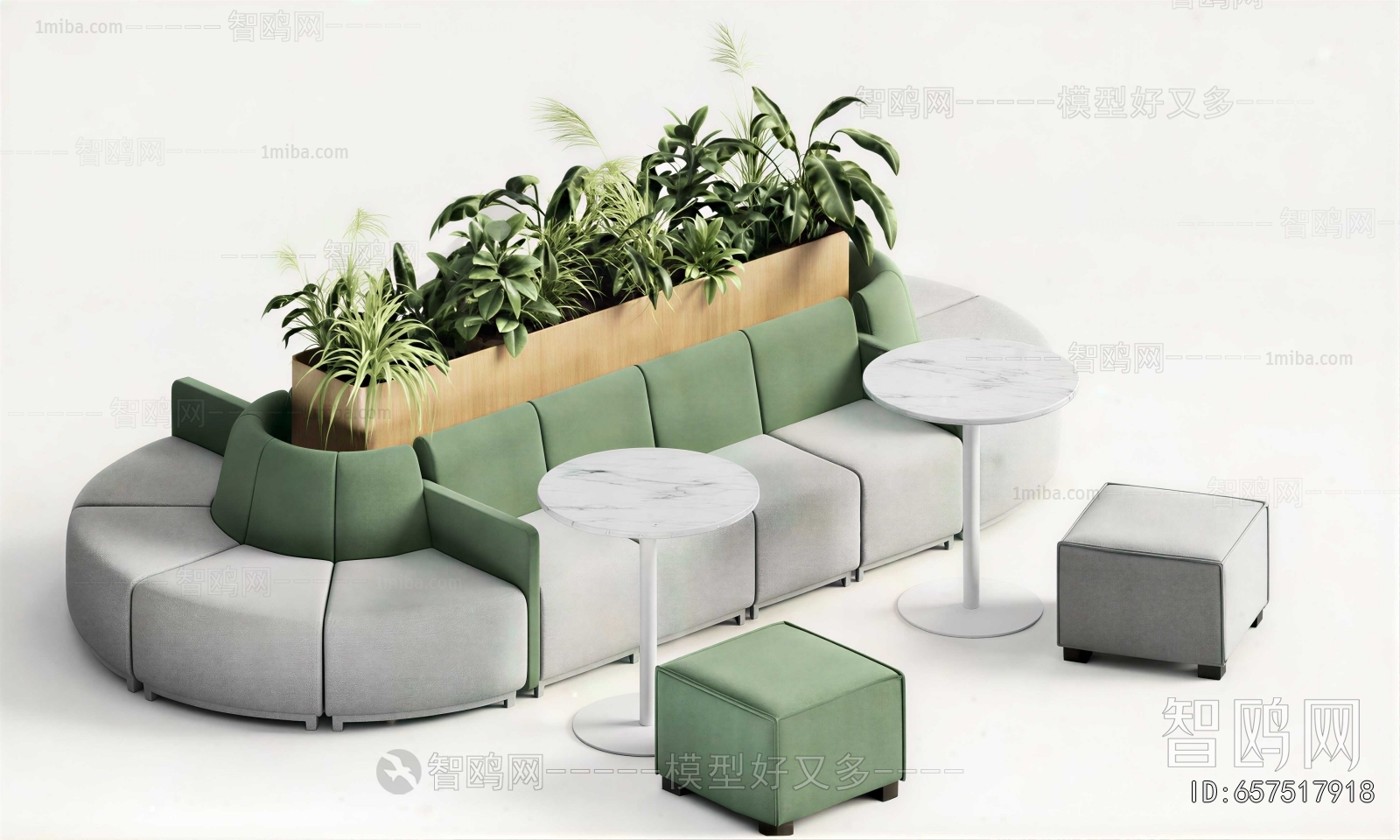 Modern Multi Person Sofa