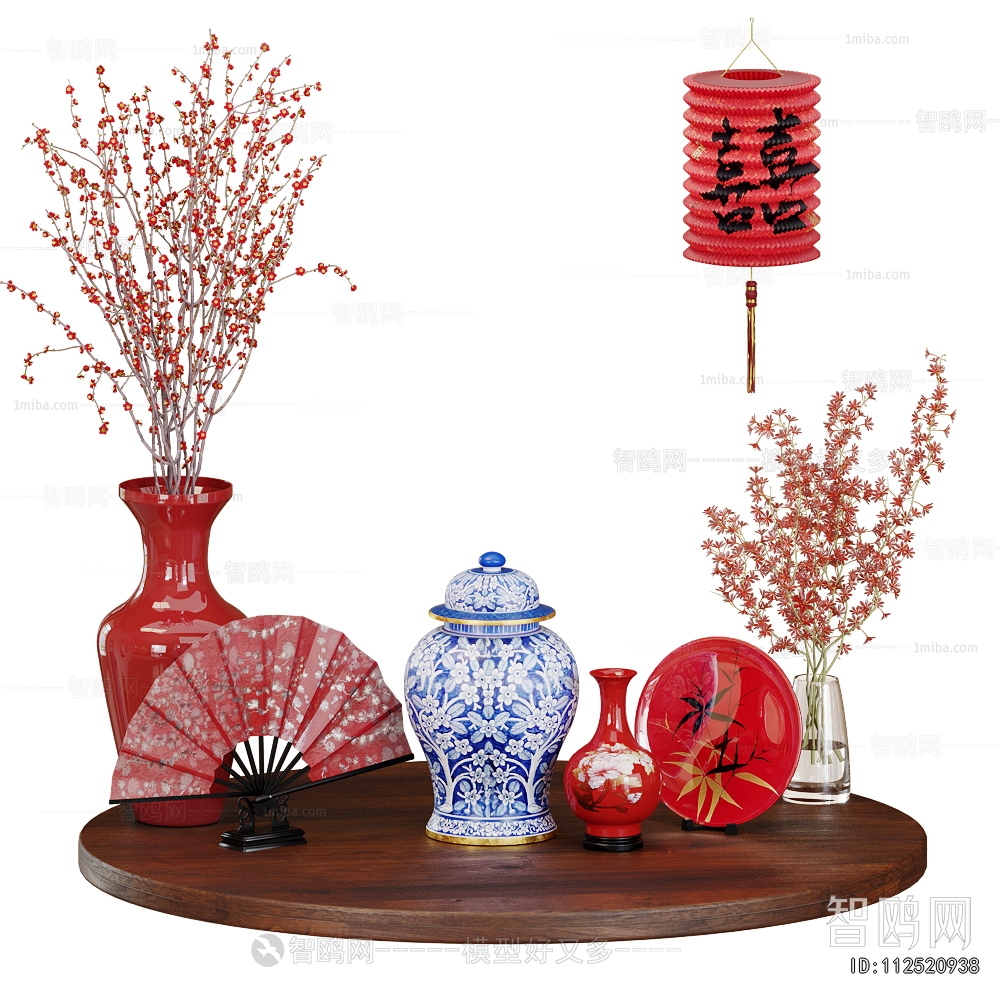 New Chinese Style Decorative Set