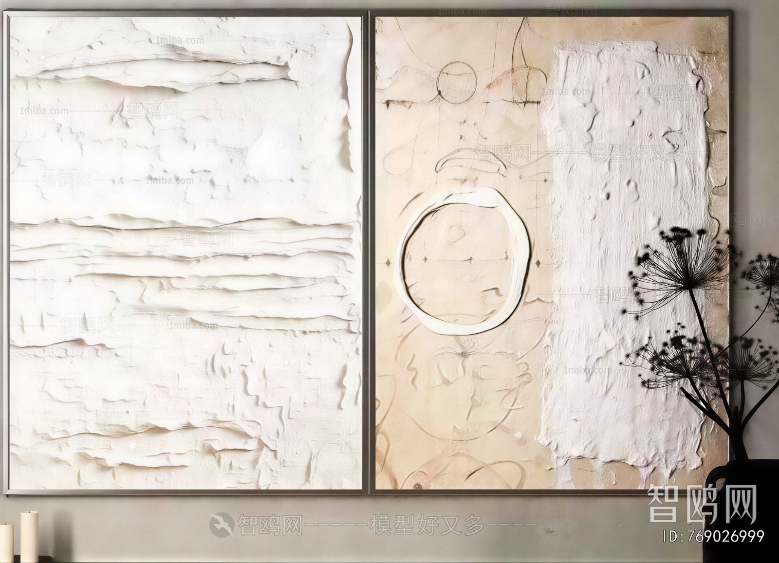 Wabi-sabi Style Painting