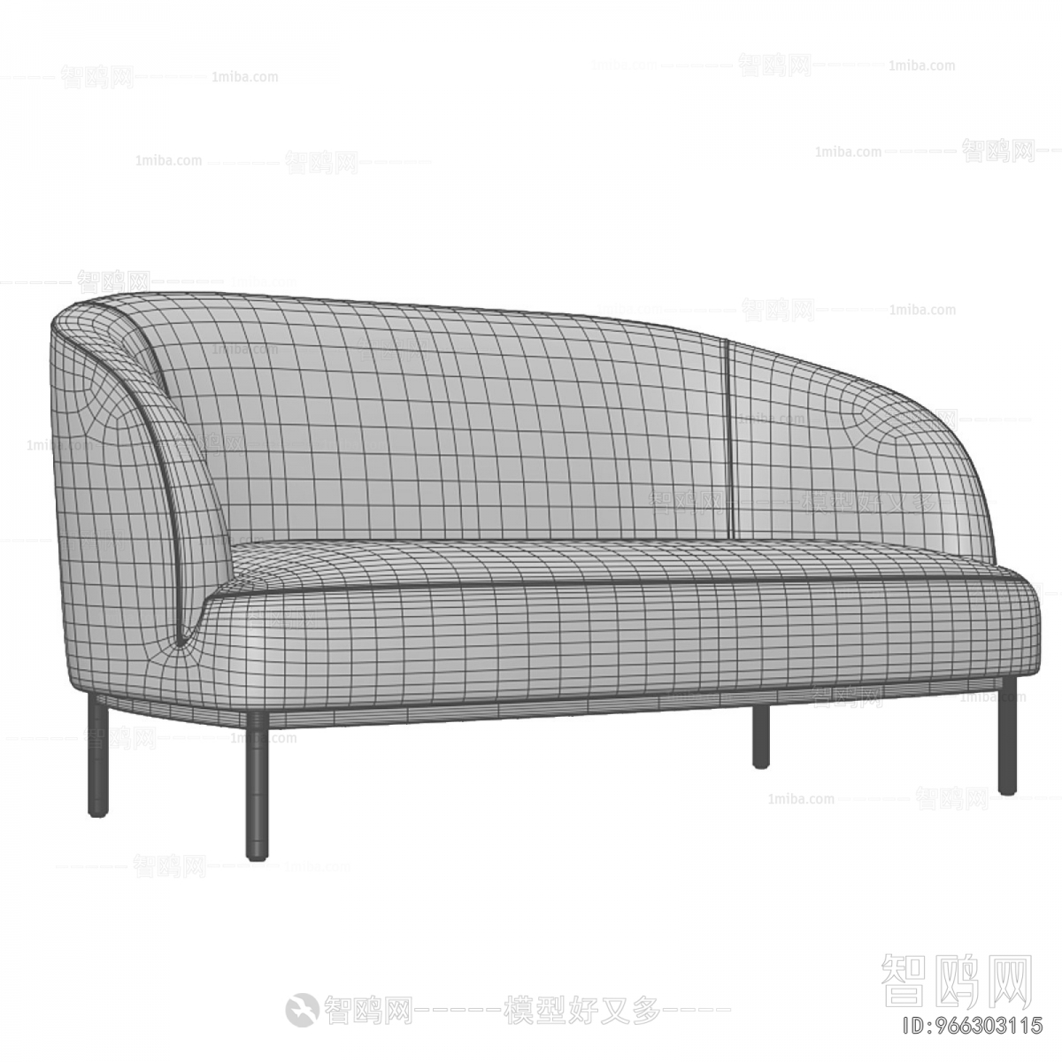 Nordic Style A Sofa For Two