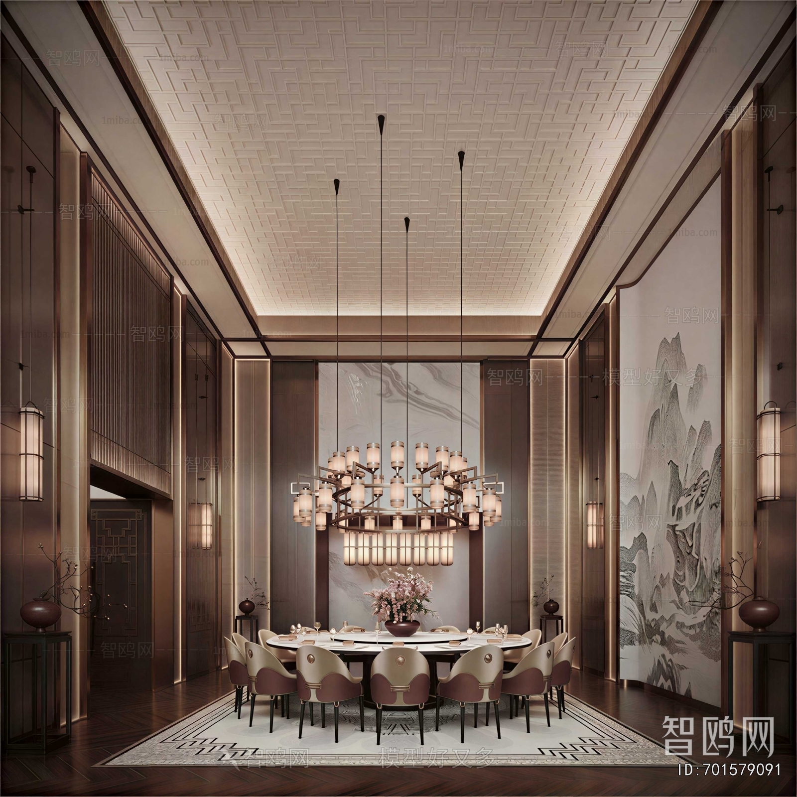 New Chinese Style Restaurant Box