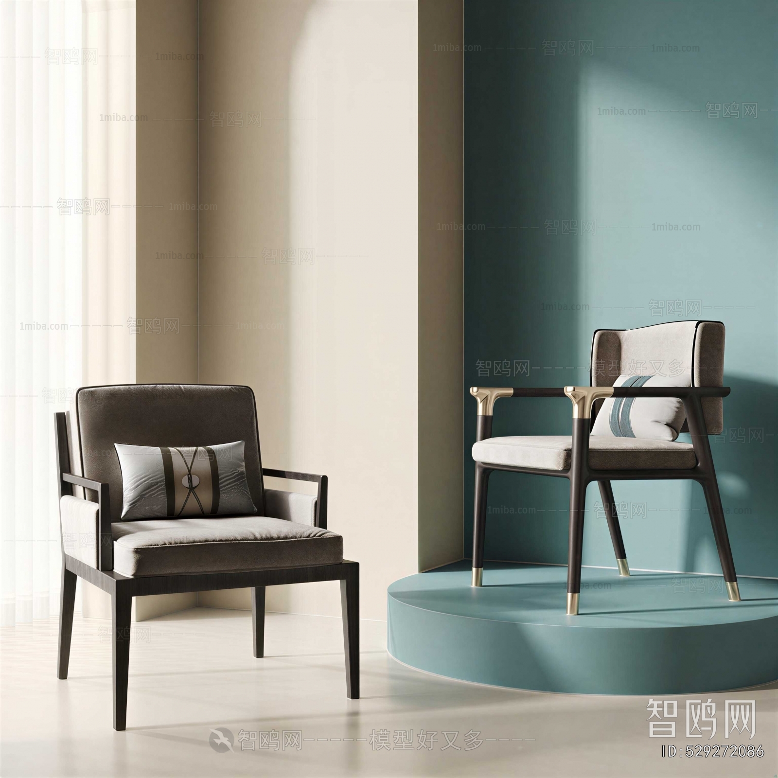 New Chinese Style Lounge Chair