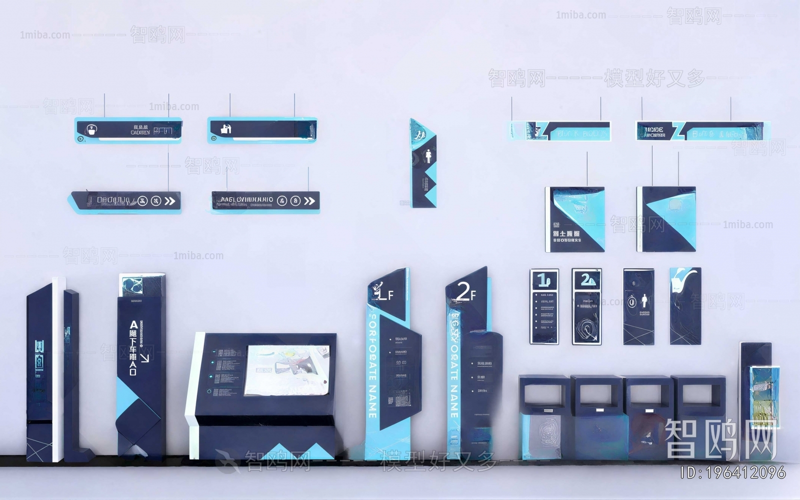 Modern Guide Board/bulletin Board