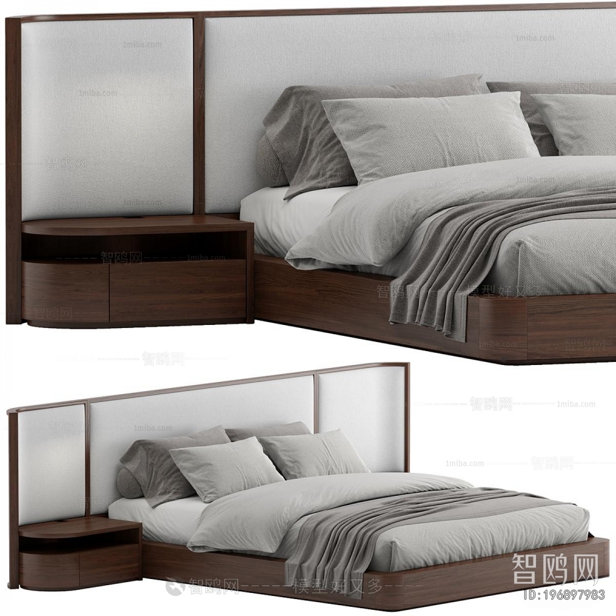 Modern Double Bed