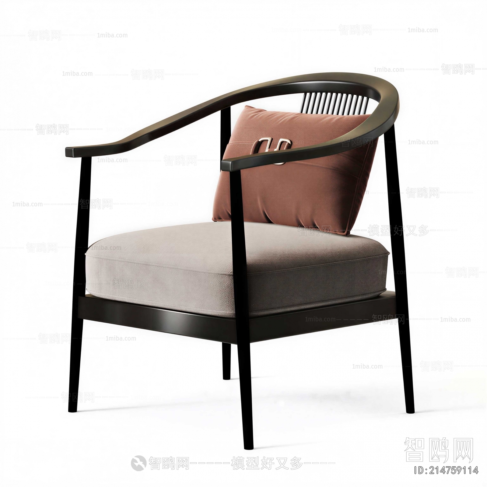 New Chinese Style Lounge Chair