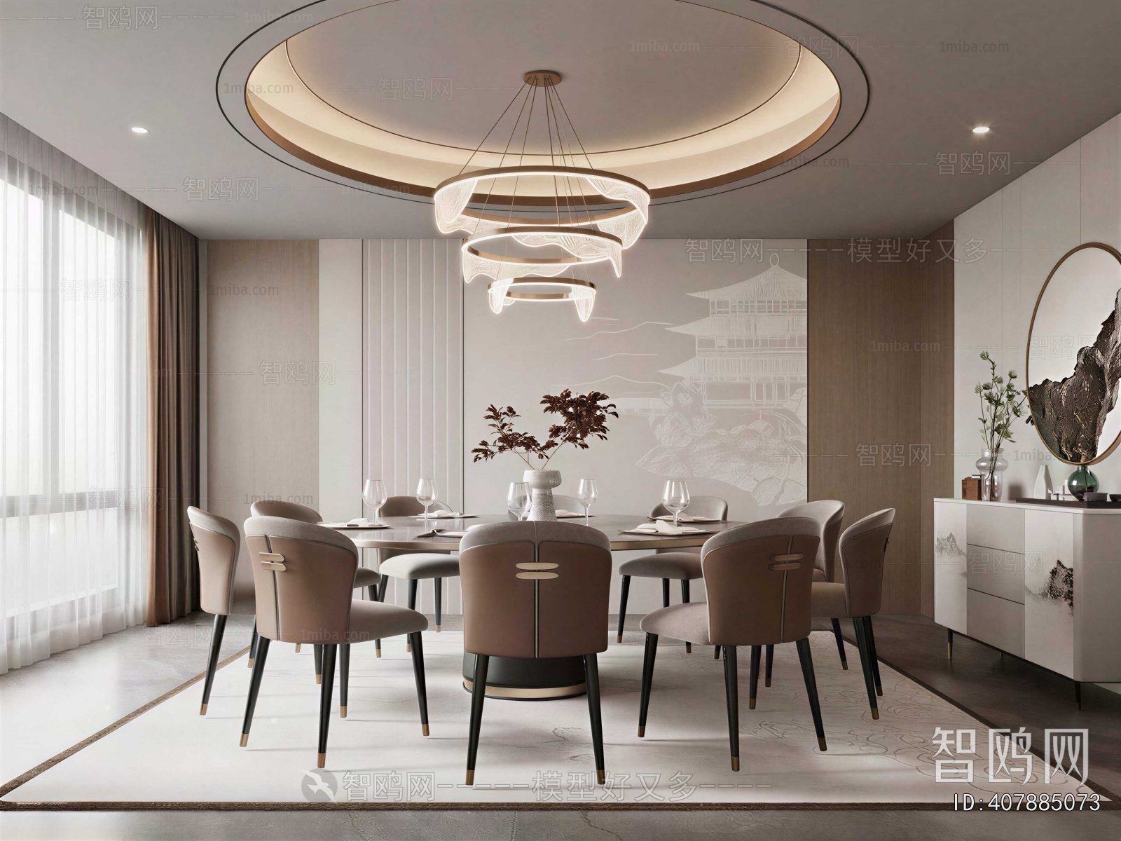 New Chinese Style Restaurant Box