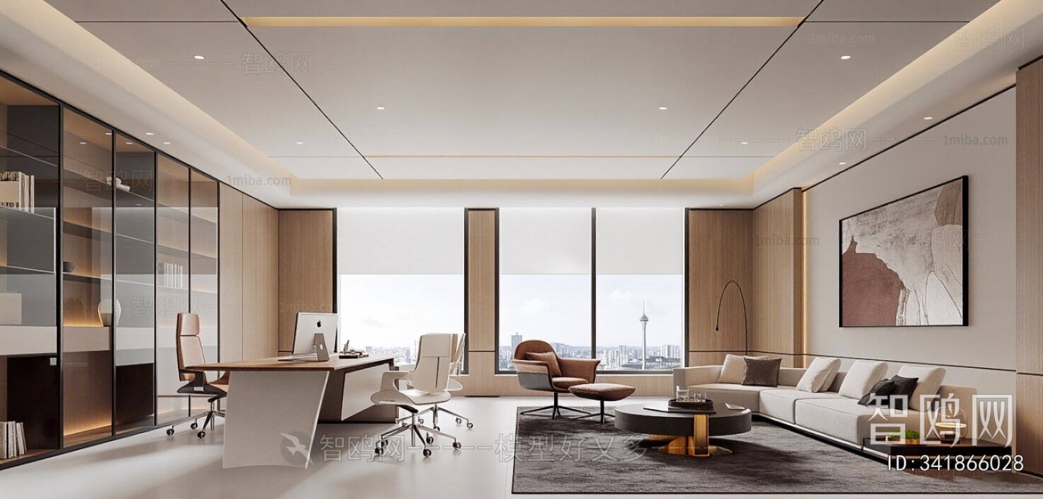 Modern Manager's Office