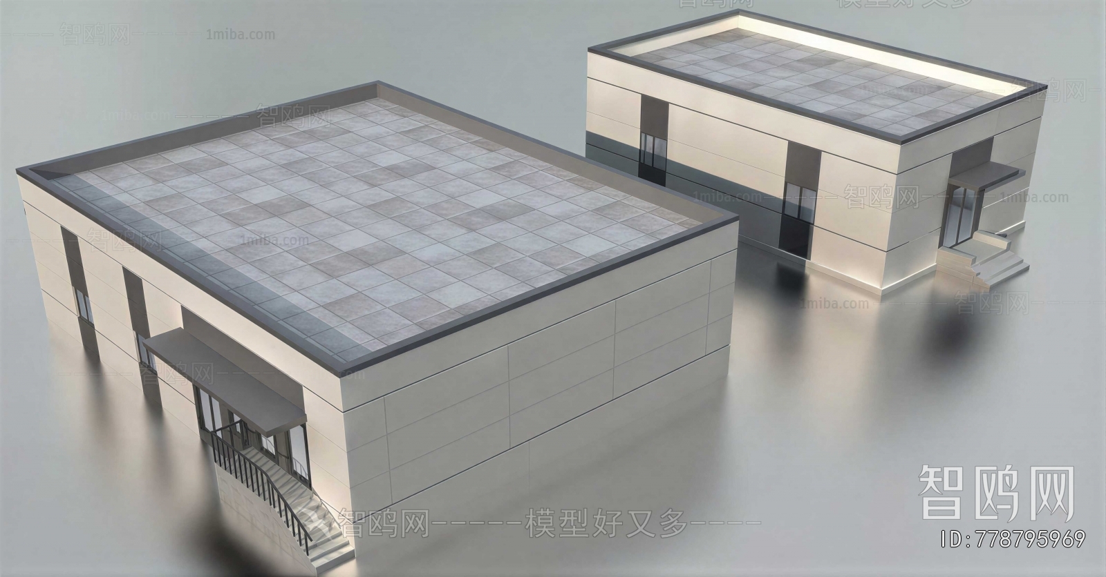 Modern Industrial Building