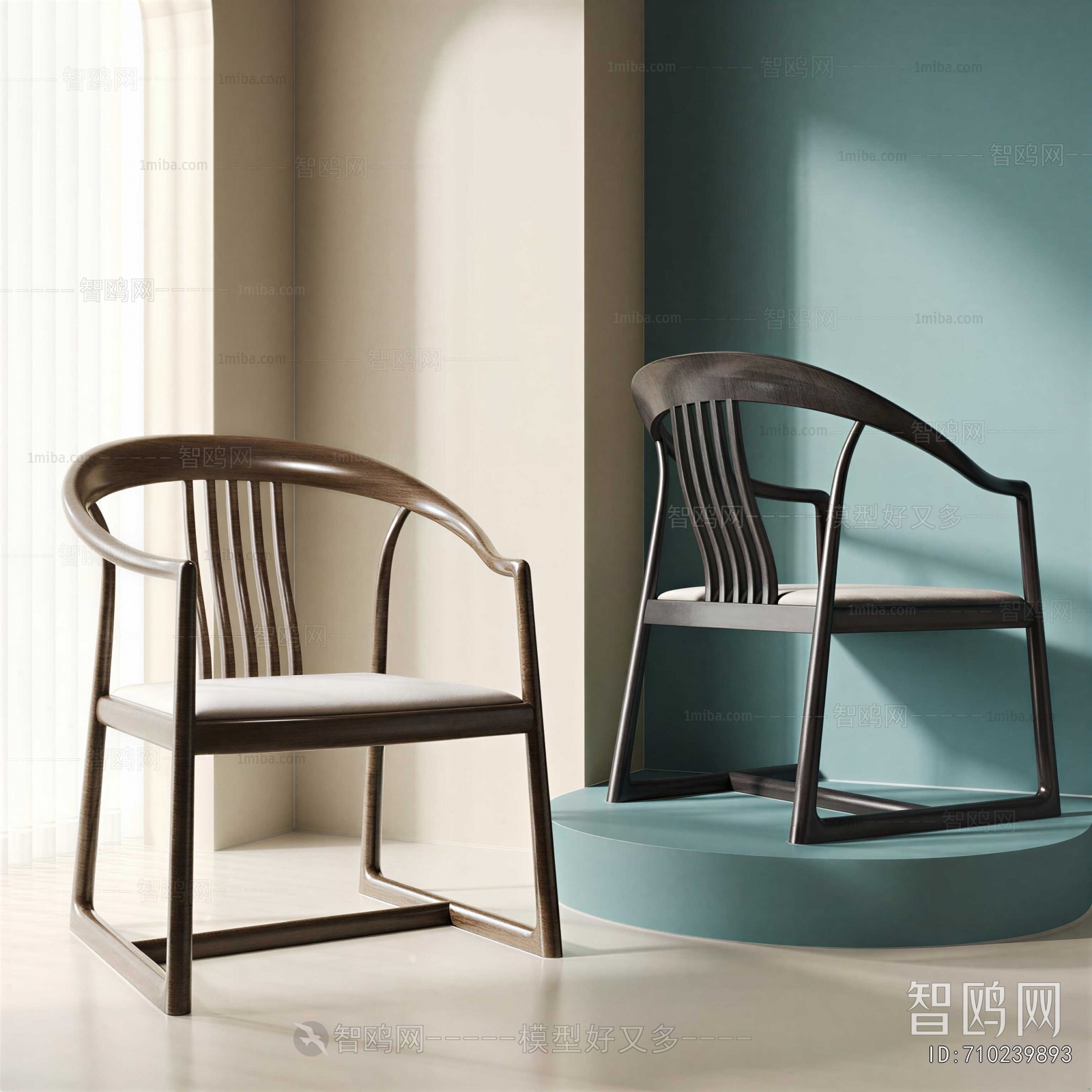 New Chinese Style Lounge Chair