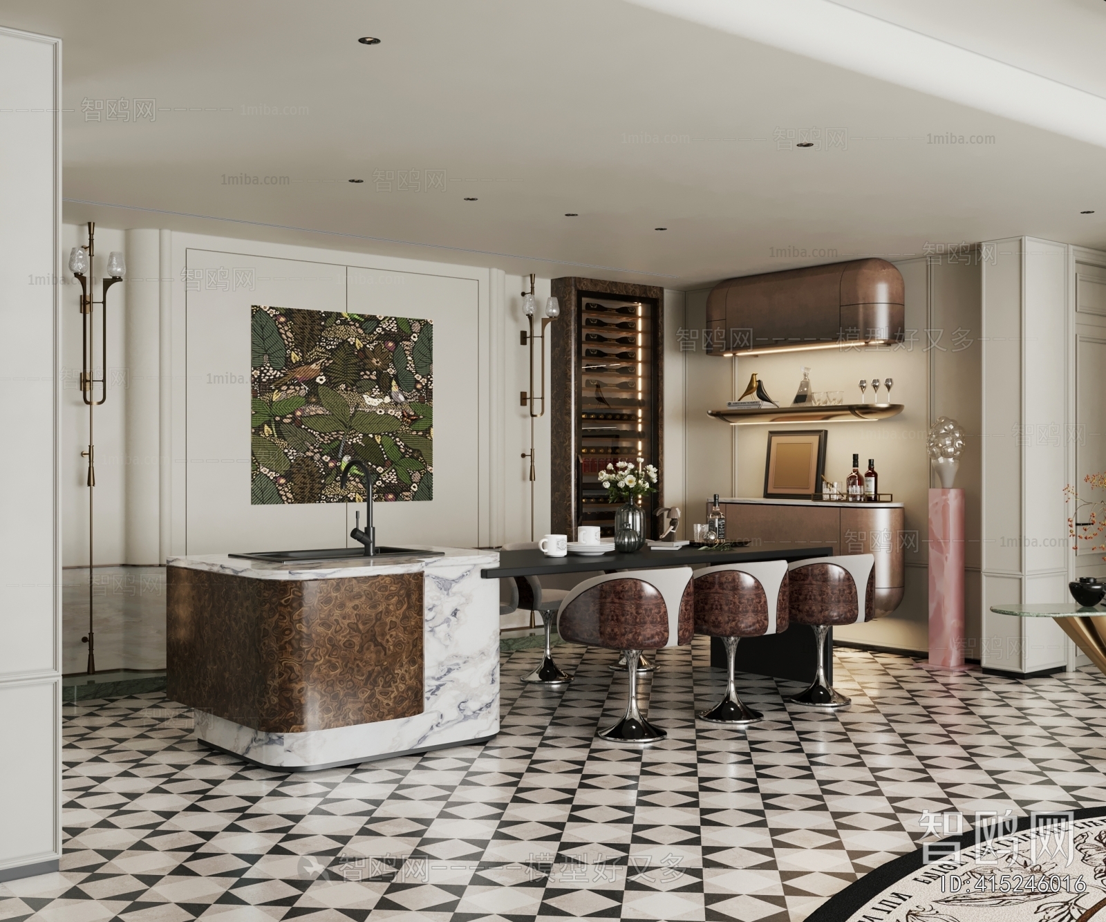 French Style Dining Room