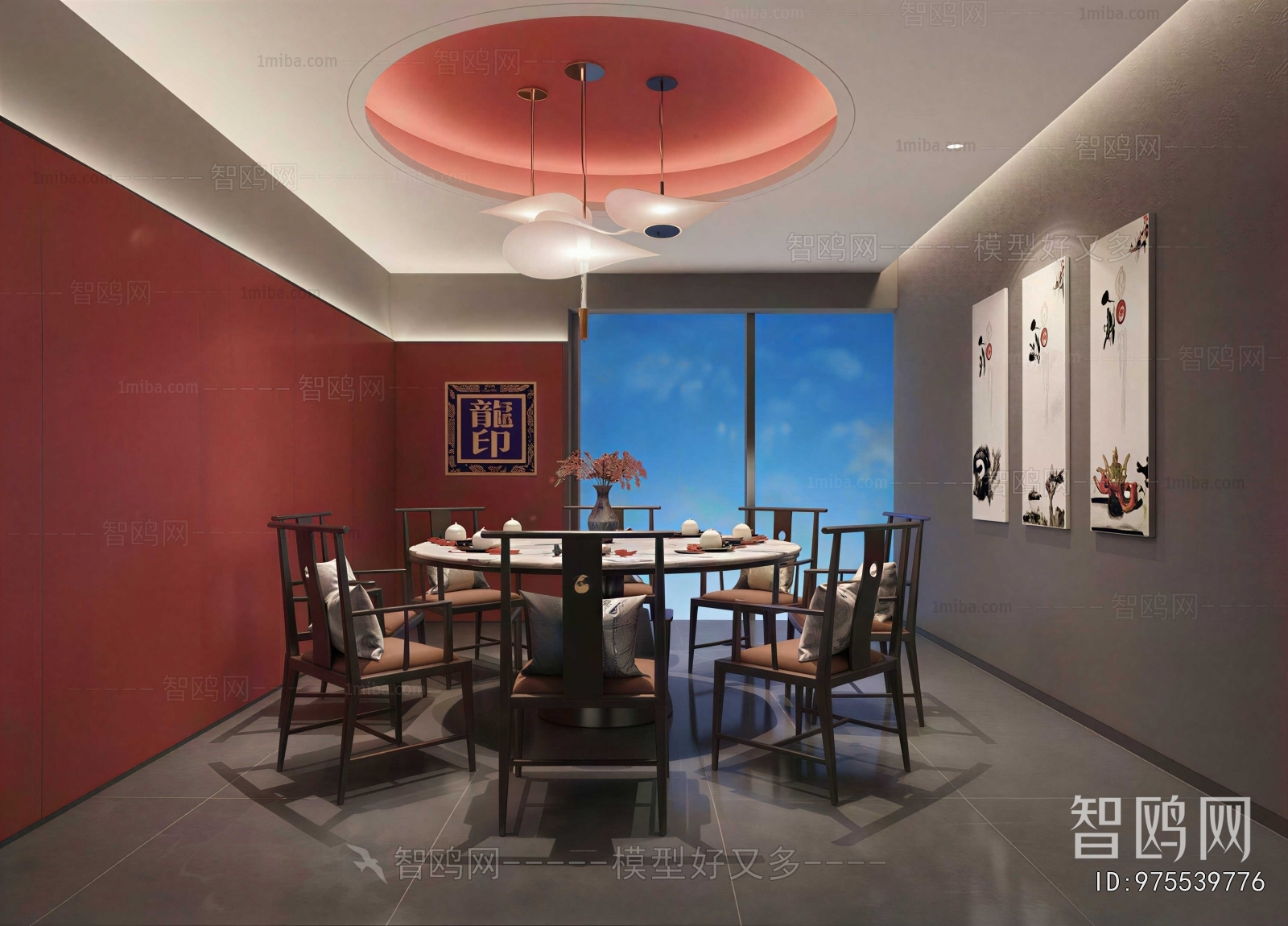 New Chinese Style Restaurant Box