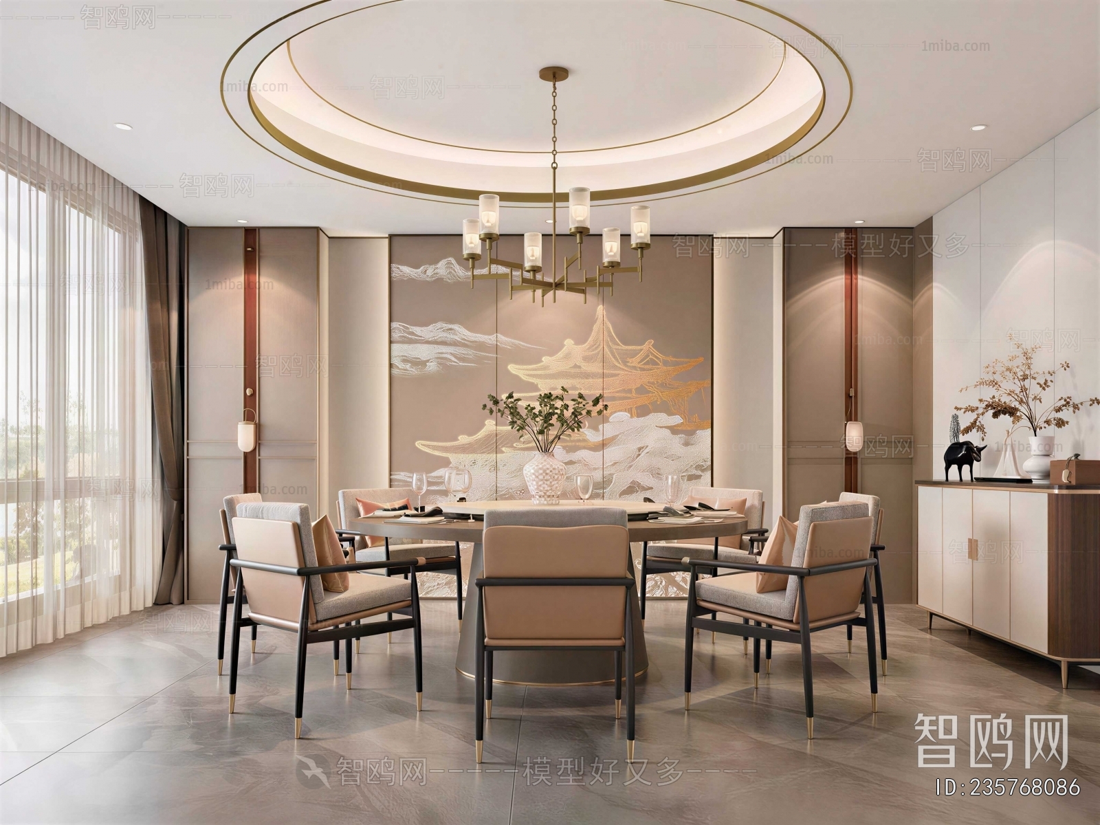 New Chinese Style Restaurant Box