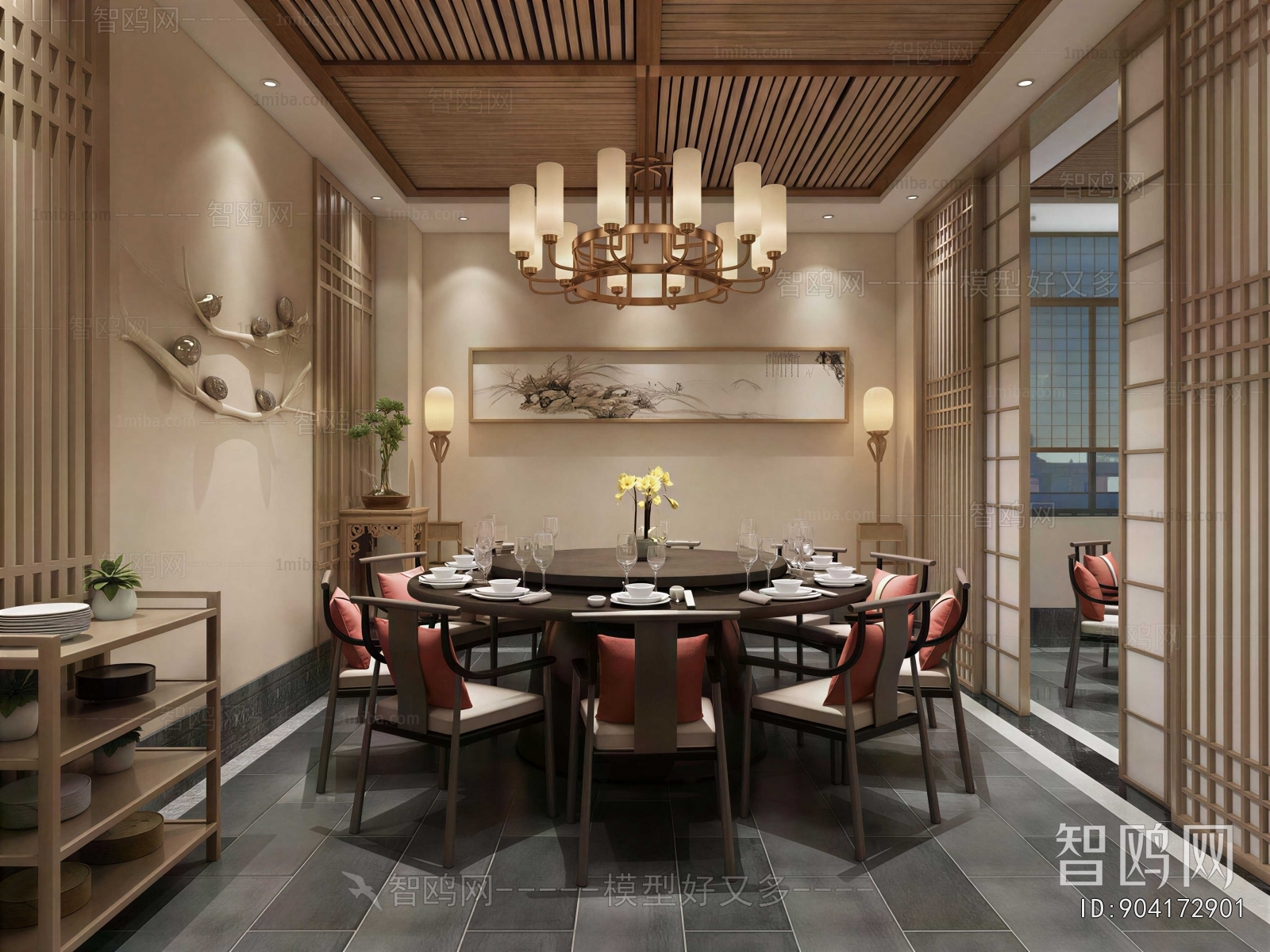 New Chinese Style Restaurant Box