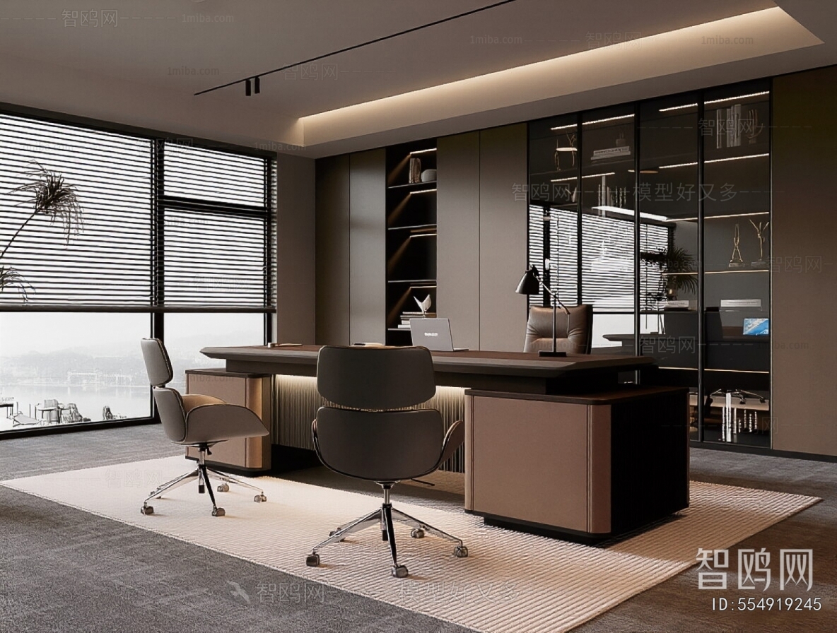 Modern Manager's Office