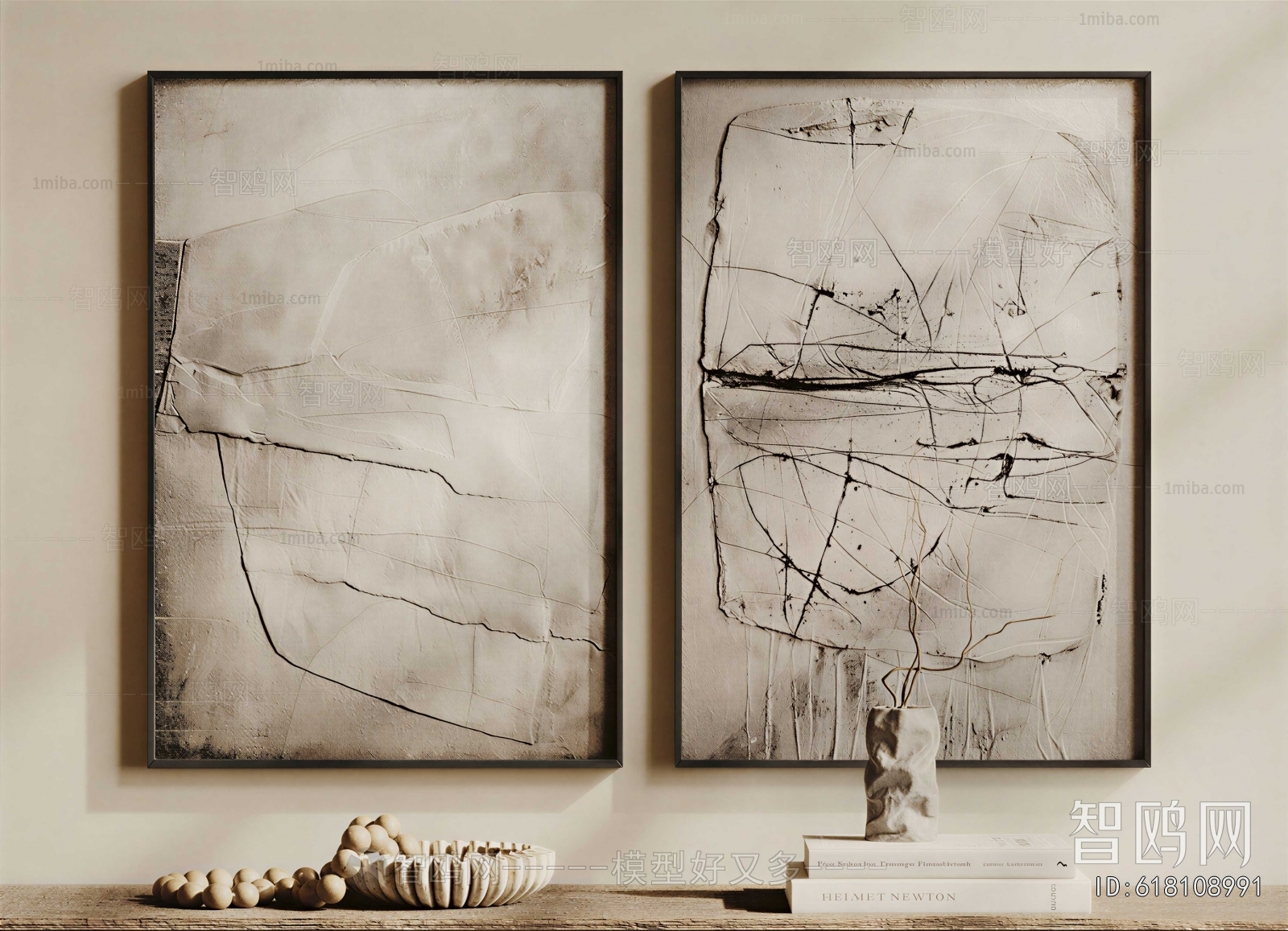 Wabi-sabi Style Painting
