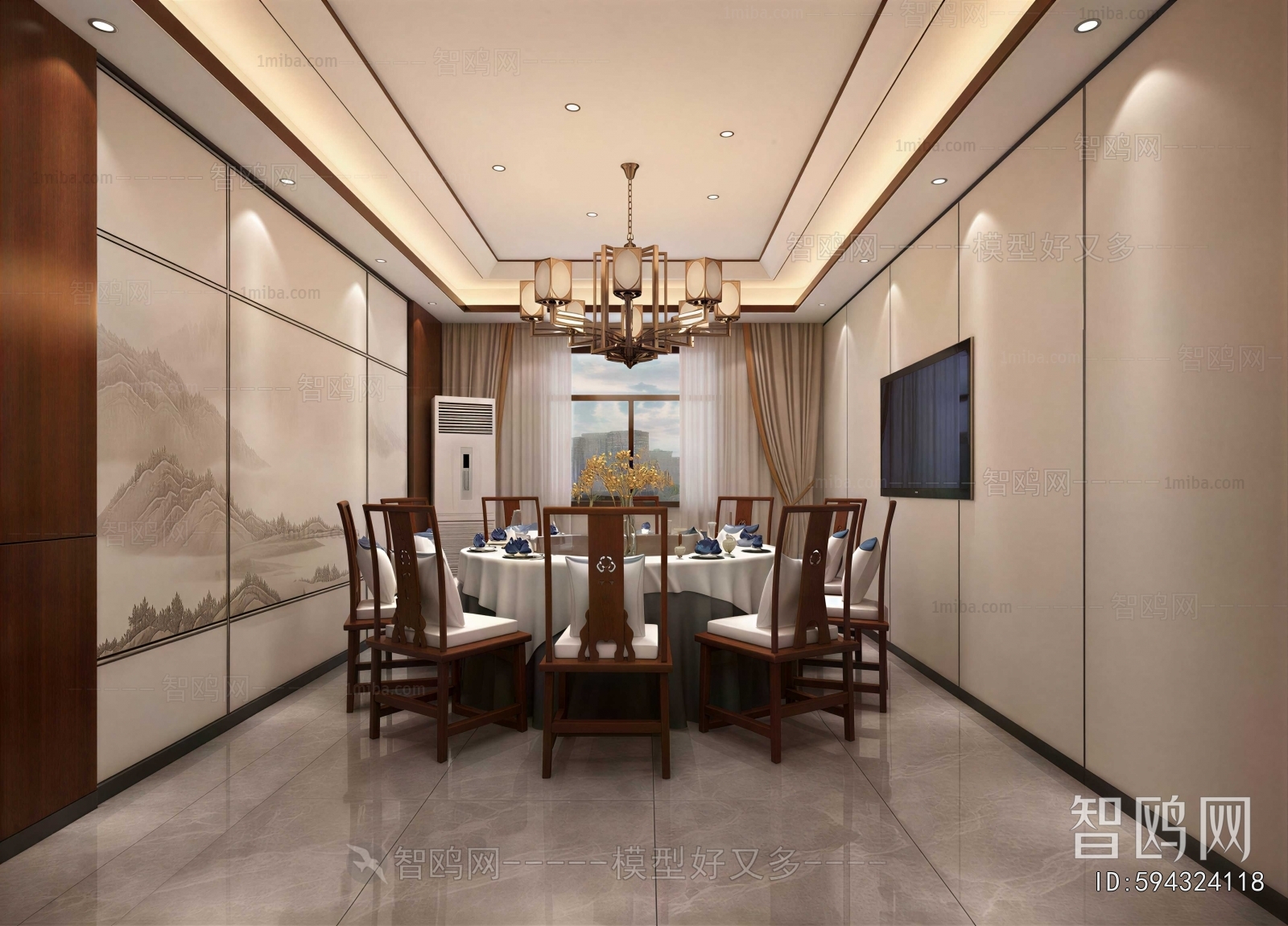 New Chinese Style Restaurant Box