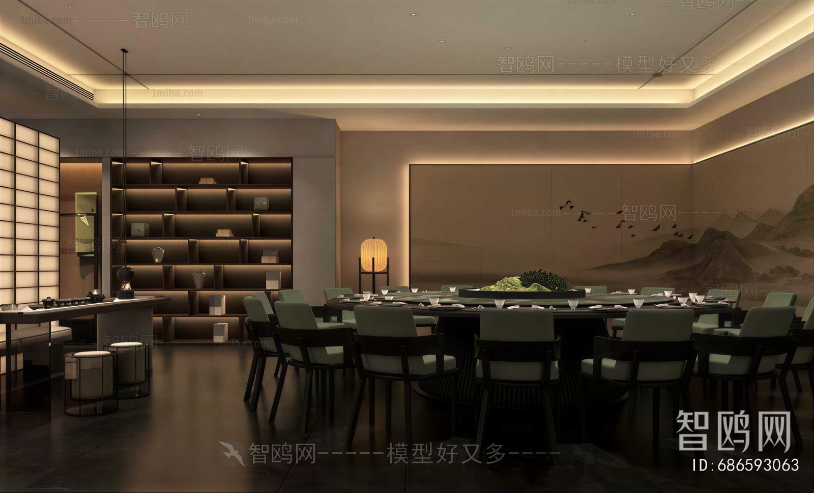 New Chinese Style Restaurant Box