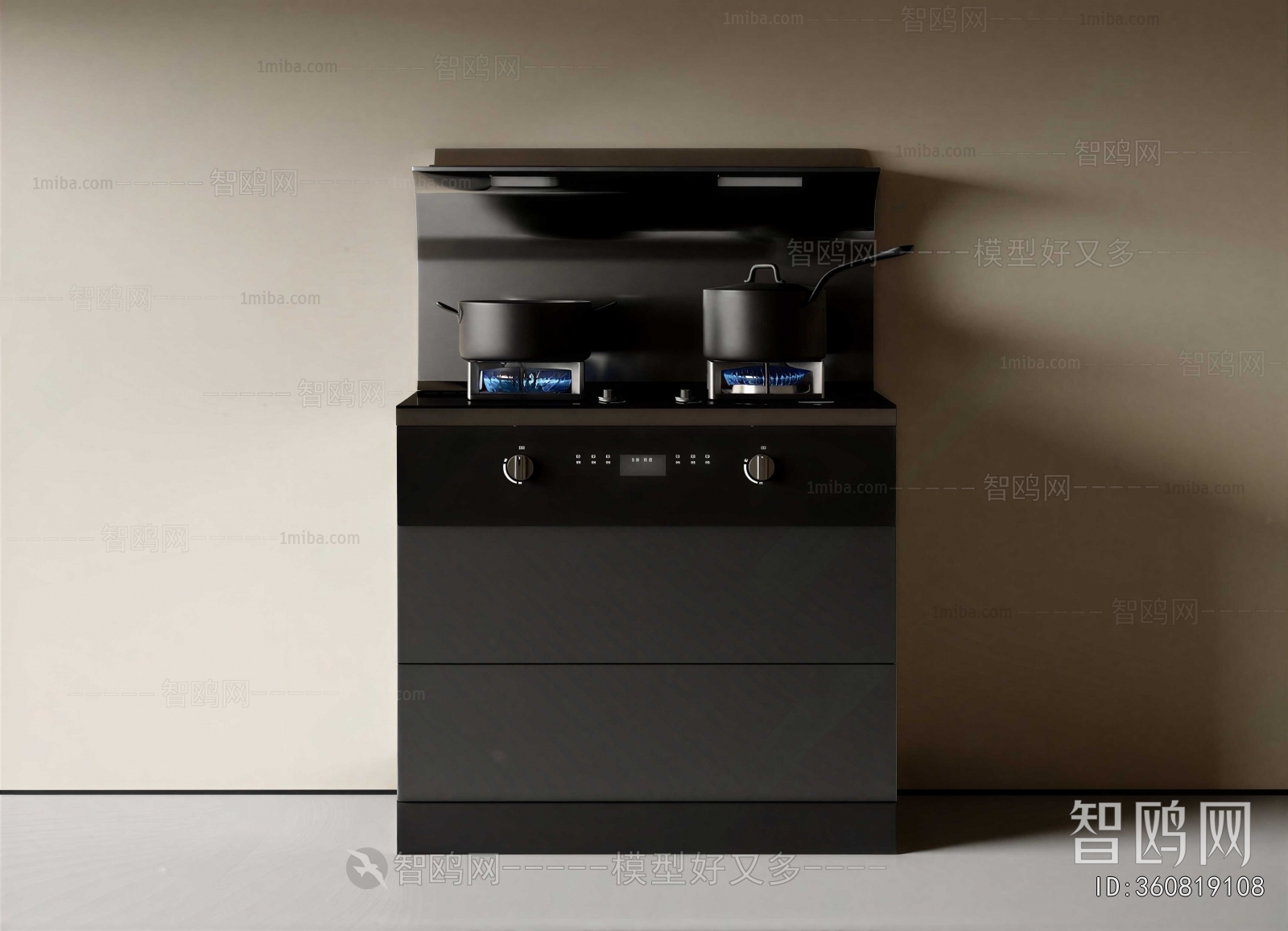 Modern Kitchen Electric Gas Range