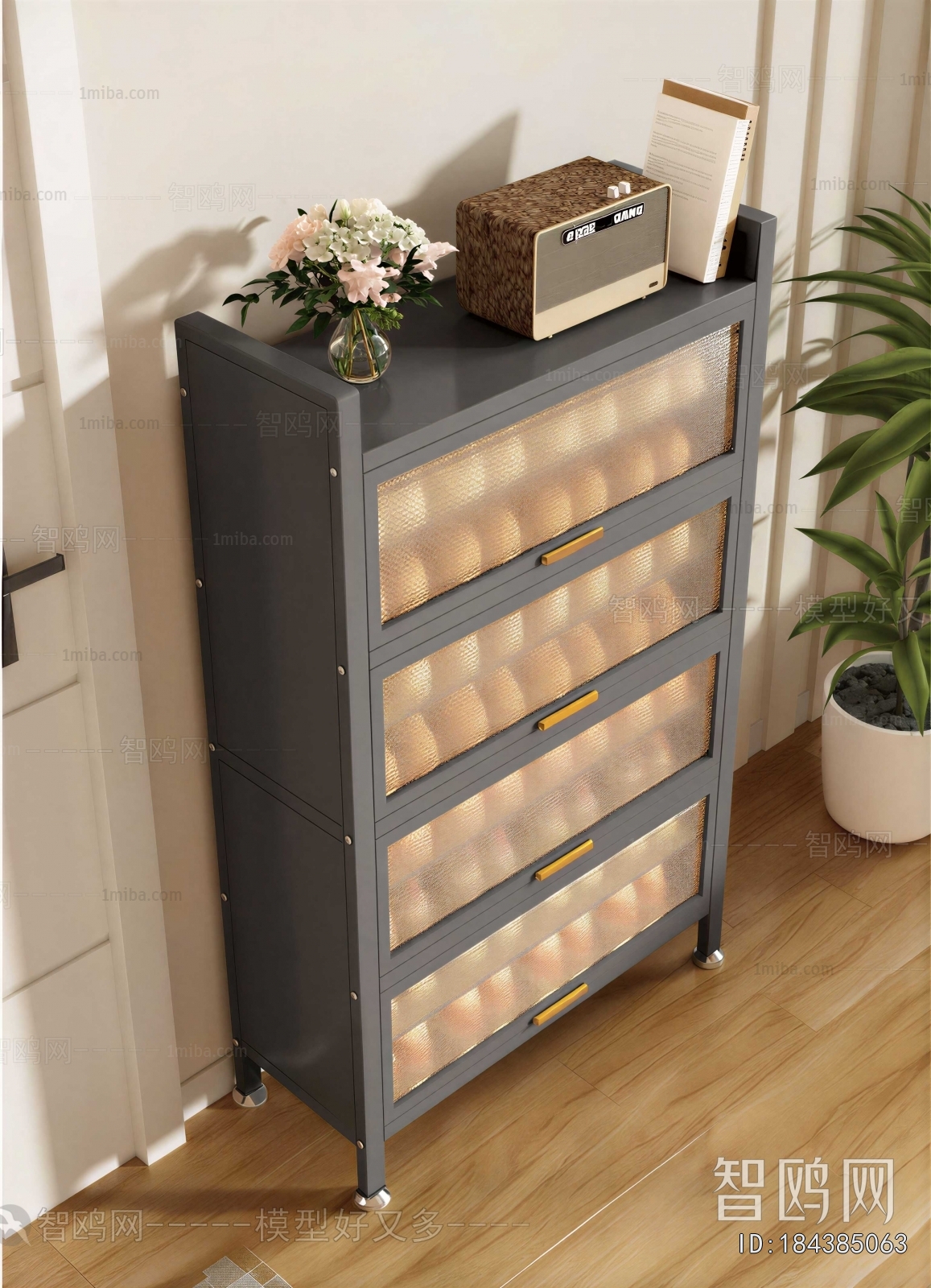 Modern Shoe Cabinet