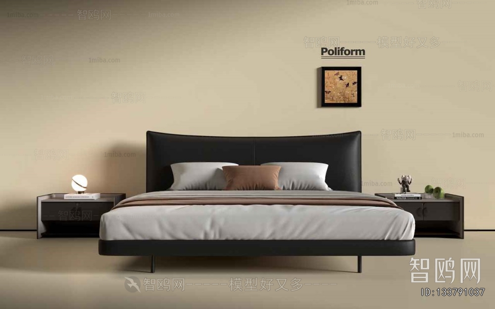 Modern Double Bed