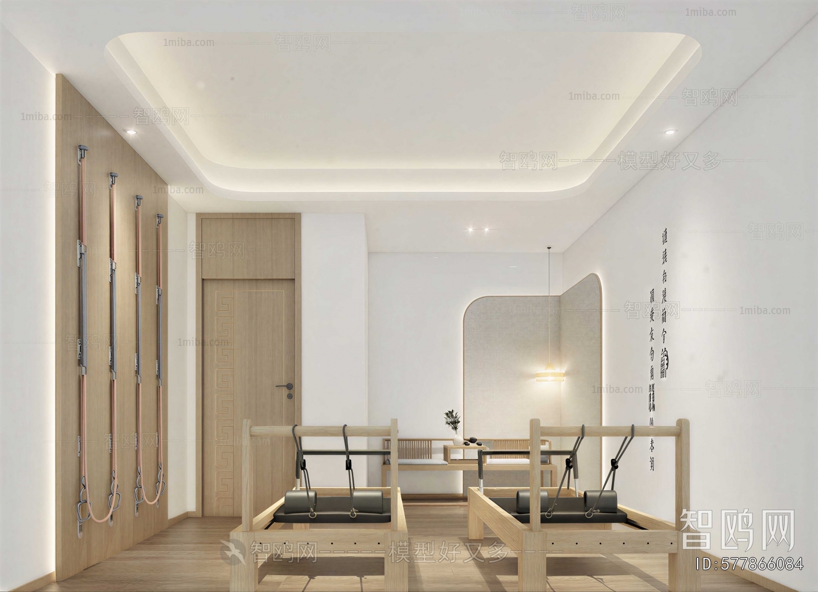 Modern Yoga Room