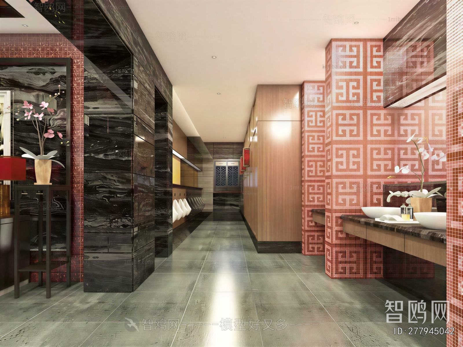 New Chinese Style Public Toilet